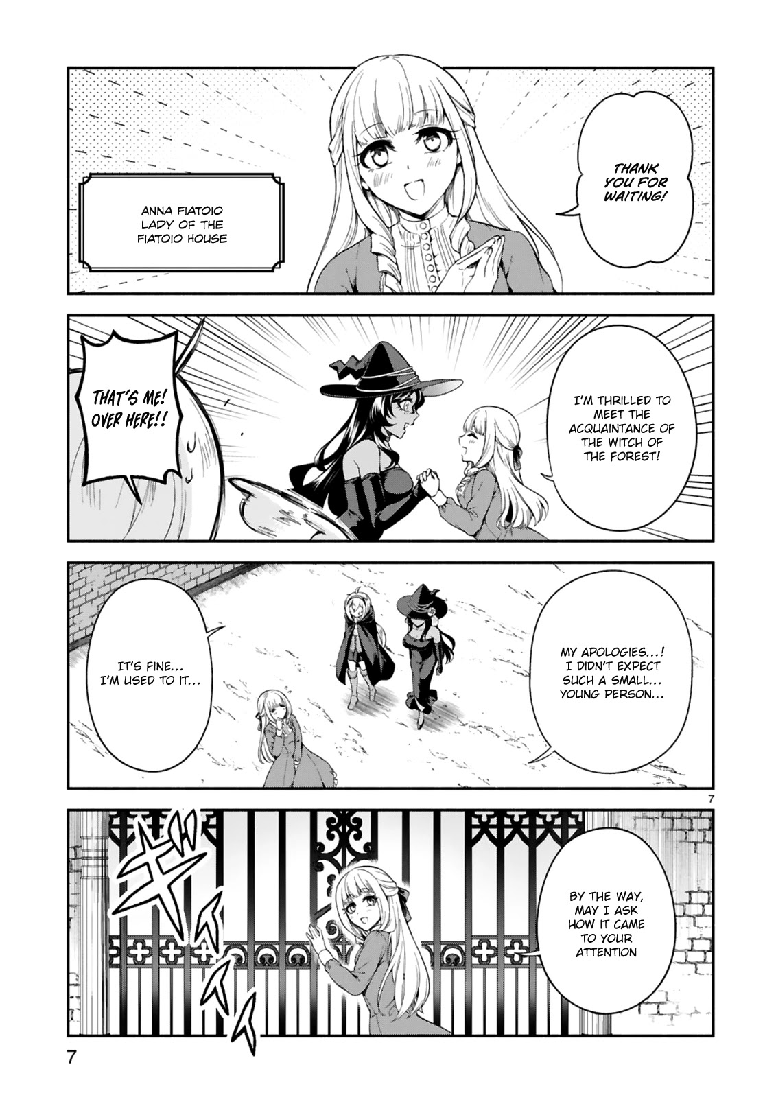 The Family Circumstances of the Unreliable Witch Chapter 12 page 7 - Chapter 12