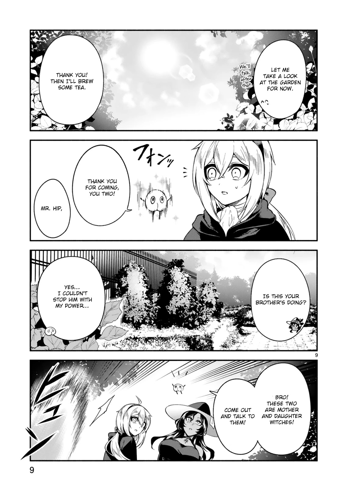 The Family Circumstances of the Unreliable Witch Chapter 12 page 9 - Chapter 12