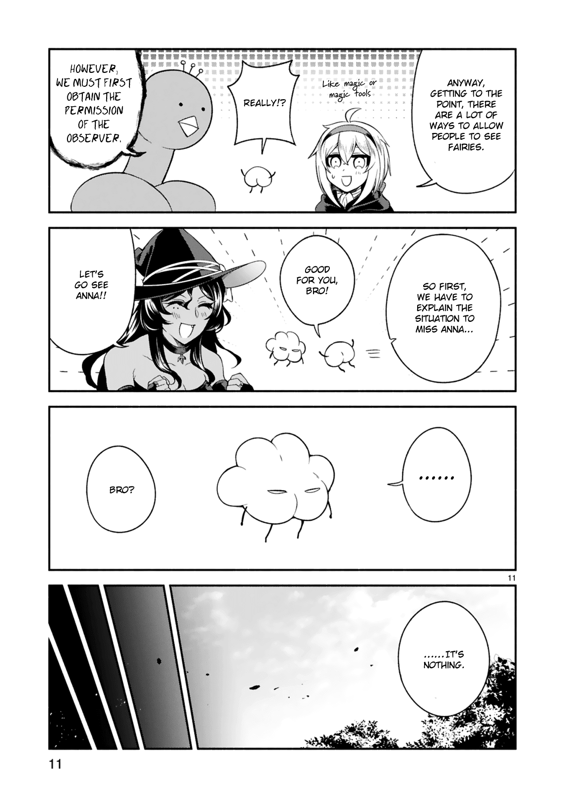 The Family Circumstances of the Unreliable Witch Chapter 13 page 11 - Chapter 13