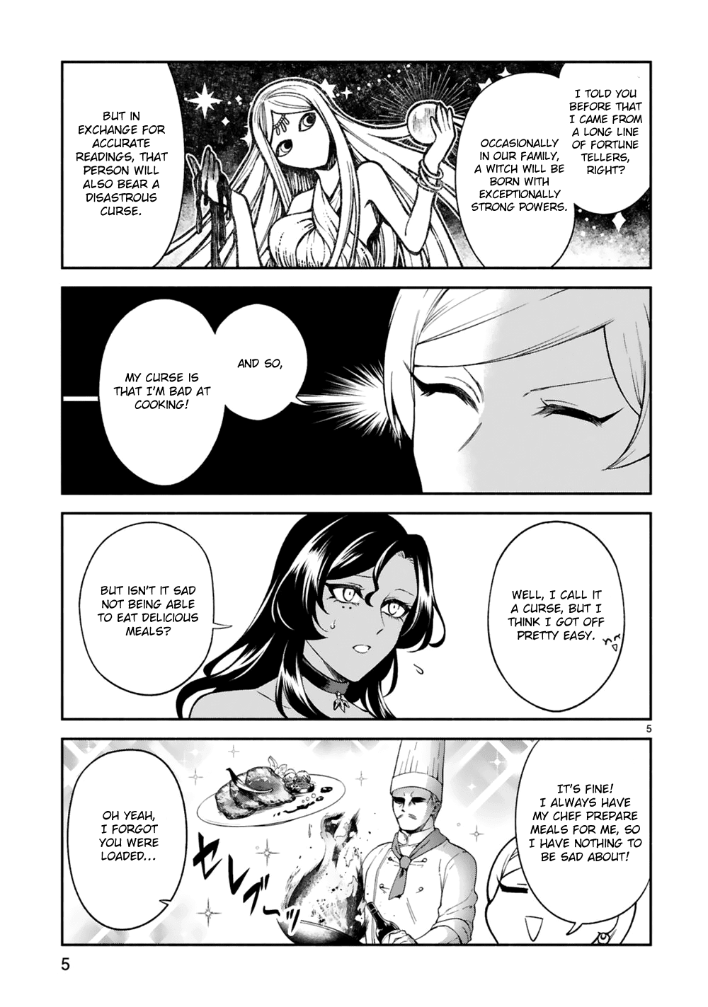 The Family Circumstances of the Unreliable Witch Chapter 14 page 5 - Chapter 14