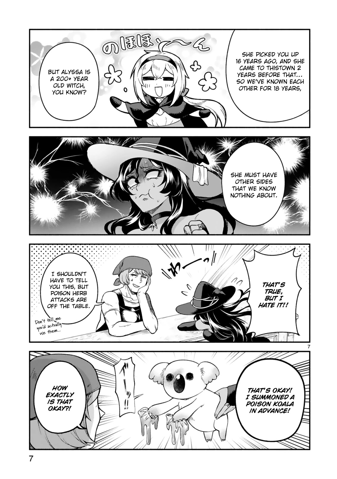 The Family Circumstances of the Unreliable Witch Chapter 16 page 7 - Chapter 16