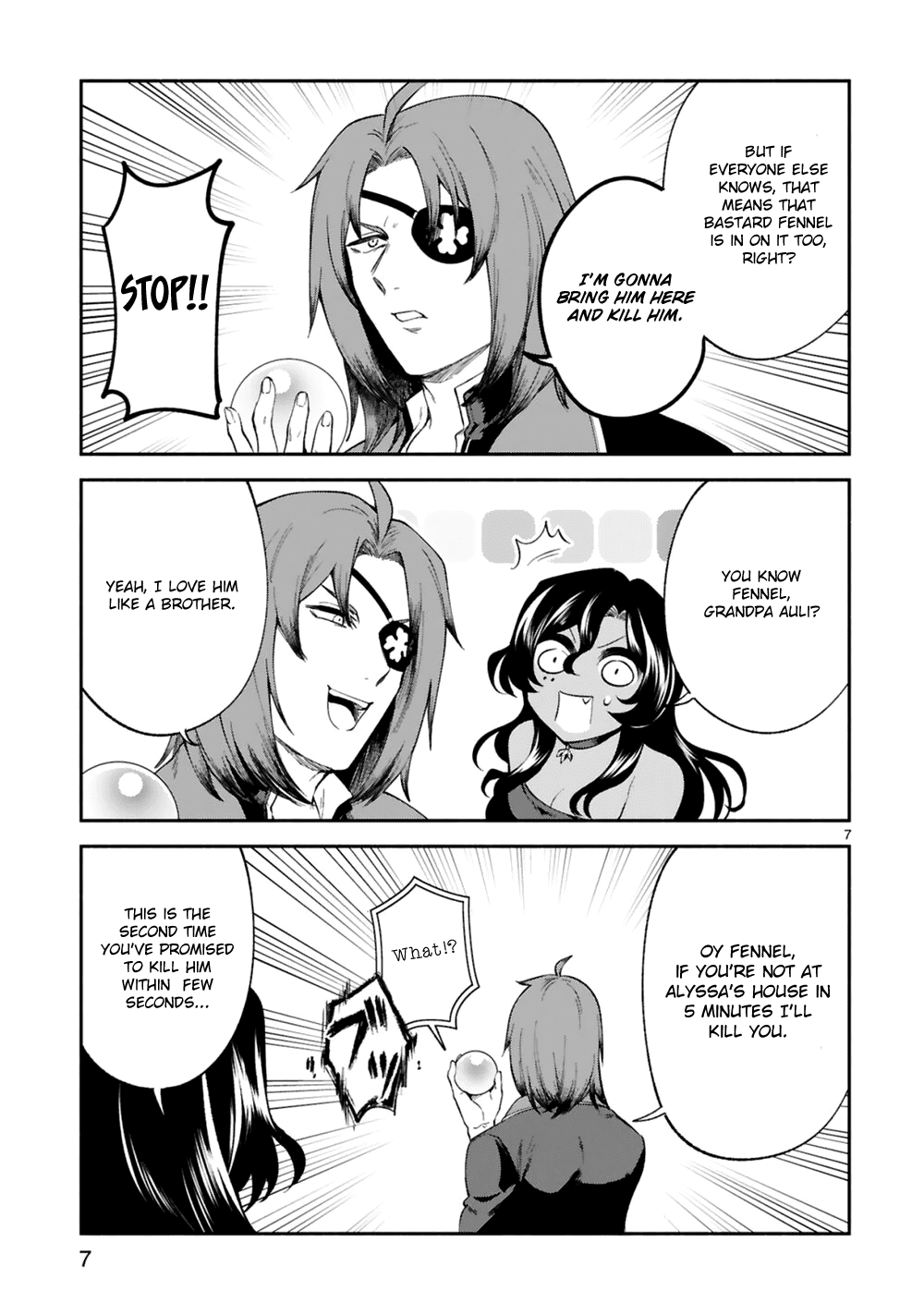 The Family Circumstances of the Unreliable Witch Chapter 21 page 8 - Chapter 21