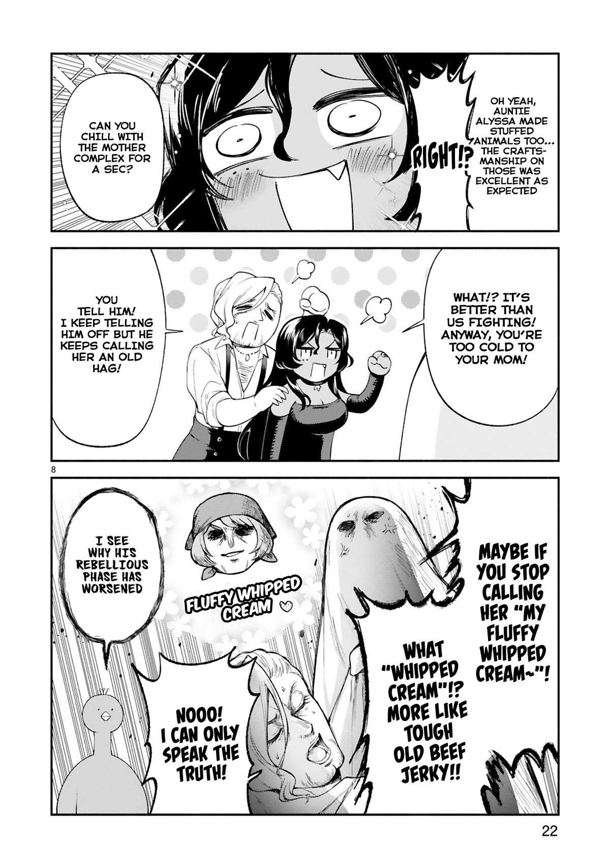The Family Circumstances of the Unreliable Witch Chapter 29 page 8 - Chapter 29