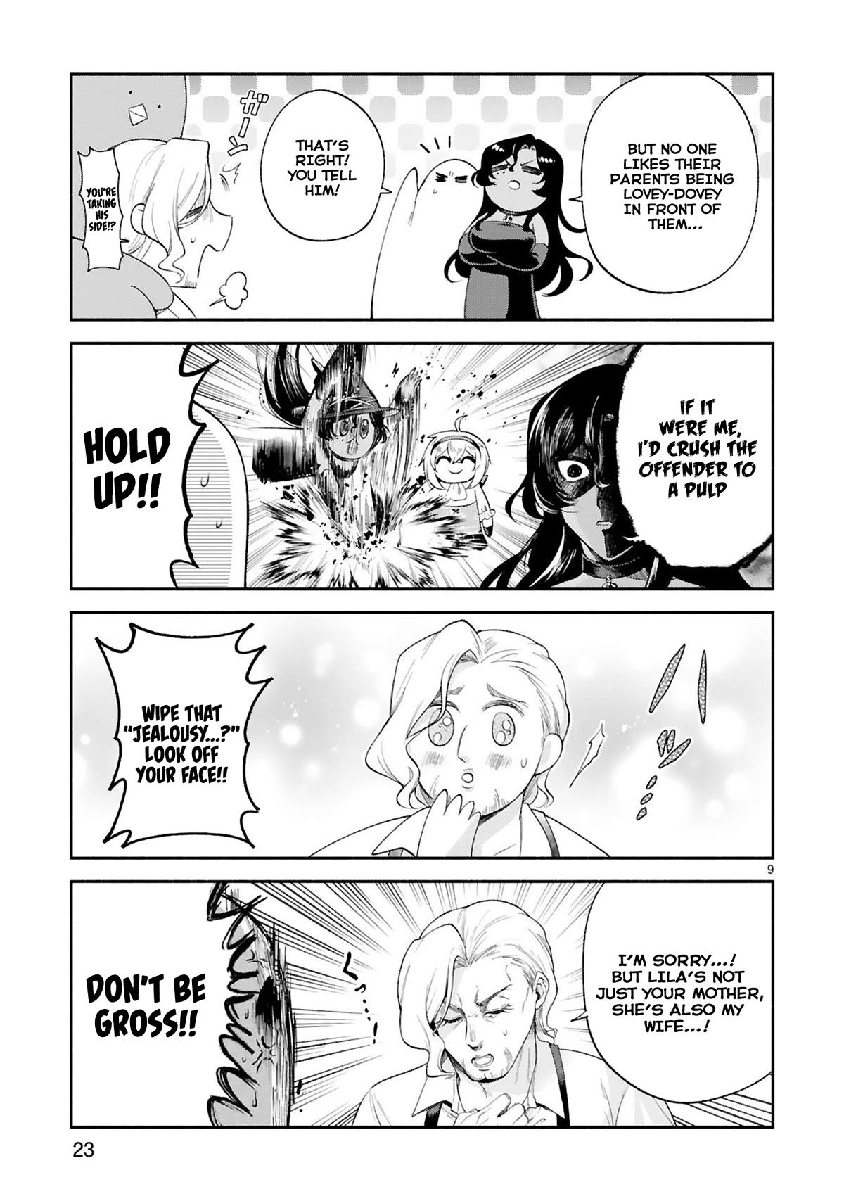 The Family Circumstances of the Unreliable Witch Chapter 29 page 9 - Chapter 29