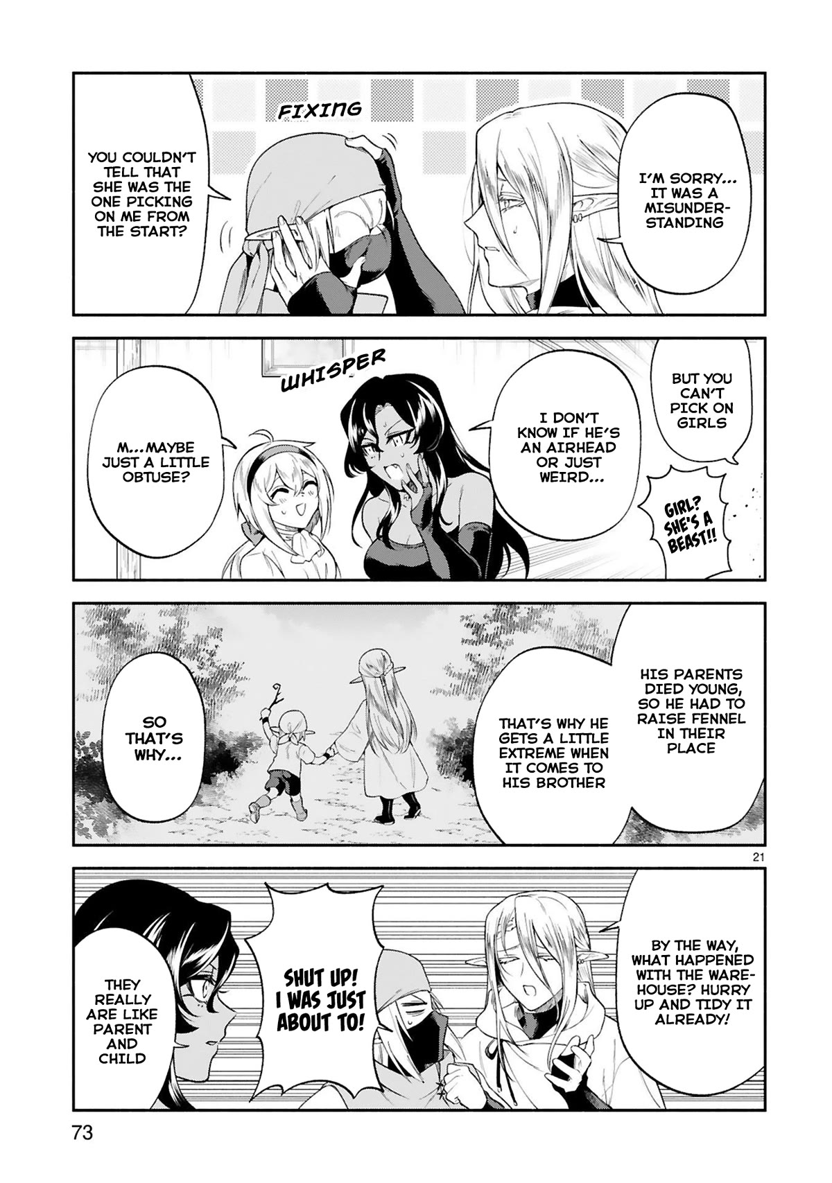 The Family Circumstances of the Unreliable Witch Chapter 31 page 21 - Chapter 31
