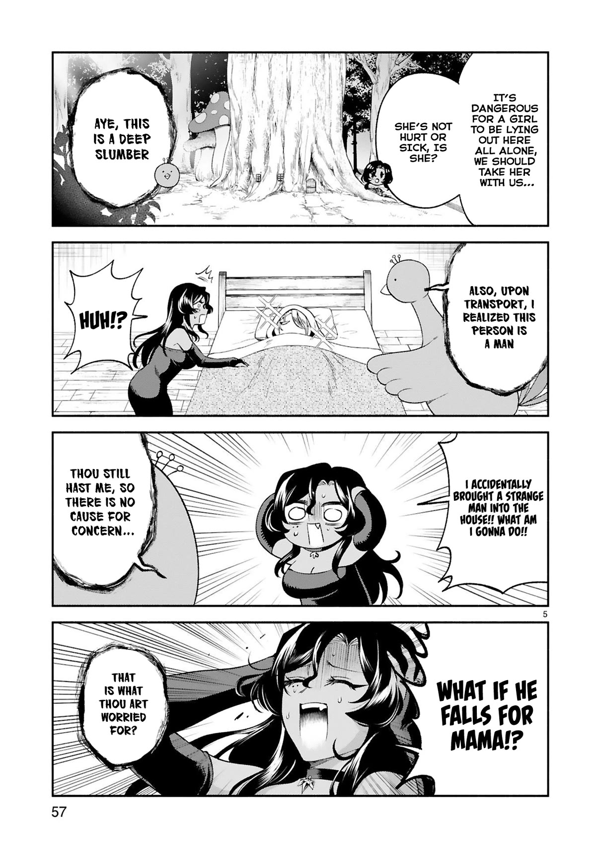 The Family Circumstances of the Unreliable Witch Chapter 31 page 5 - Chapter 31