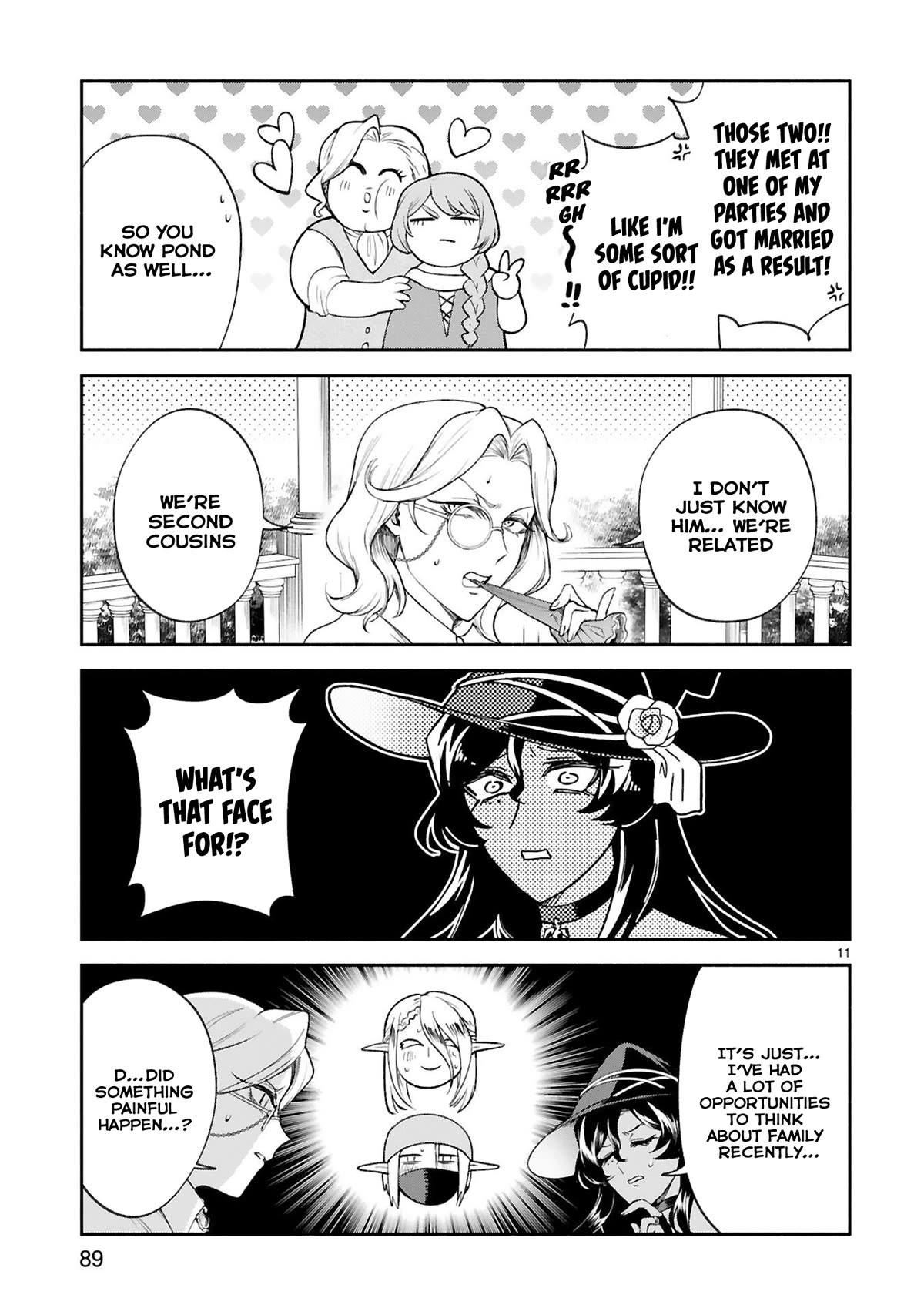The Family Circumstances of the Unreliable Witch Chapter 32 page 11 - Chapter 32