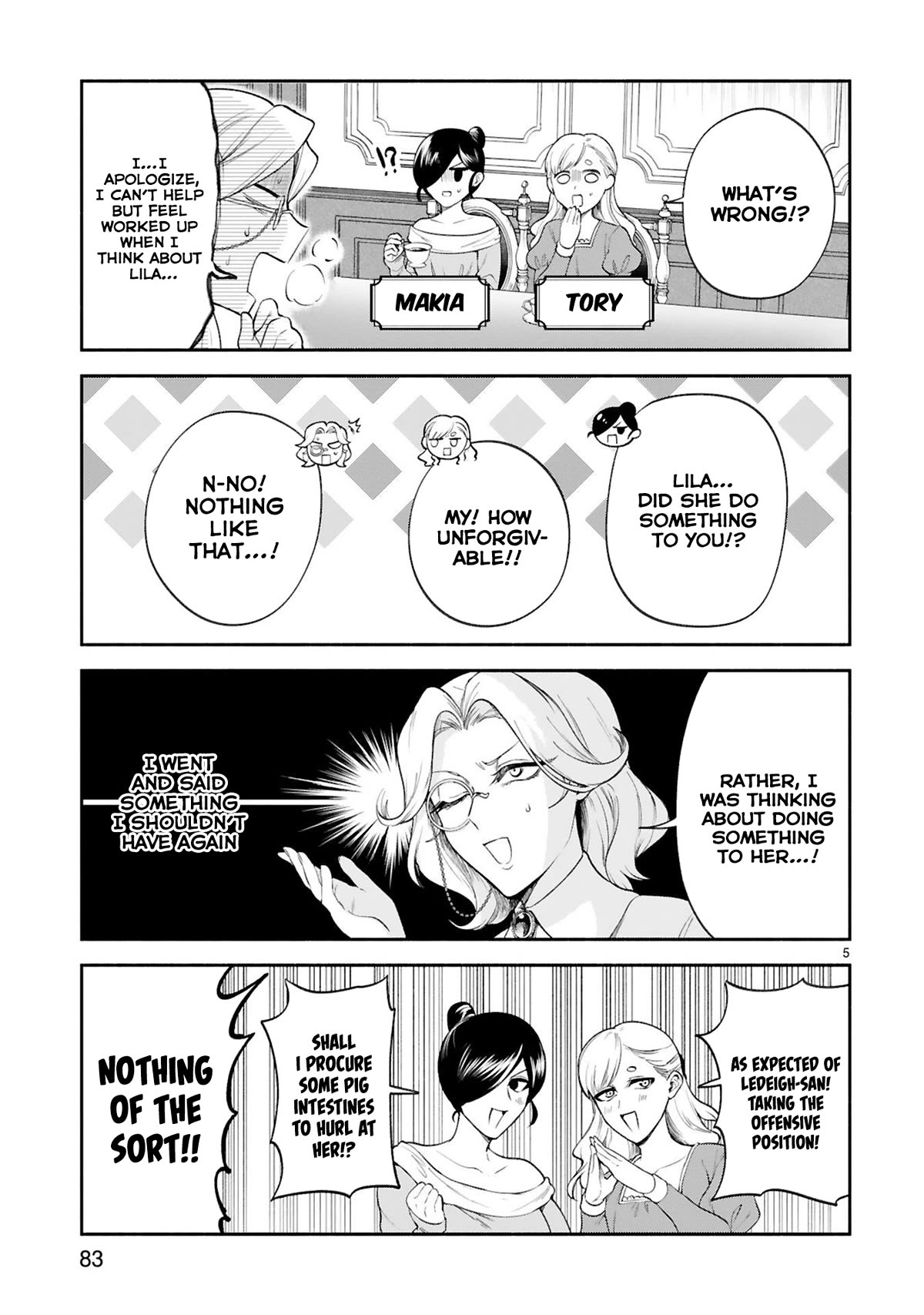 The Family Circumstances of the Unreliable Witch Chapter 32 page 5 - Chapter 32