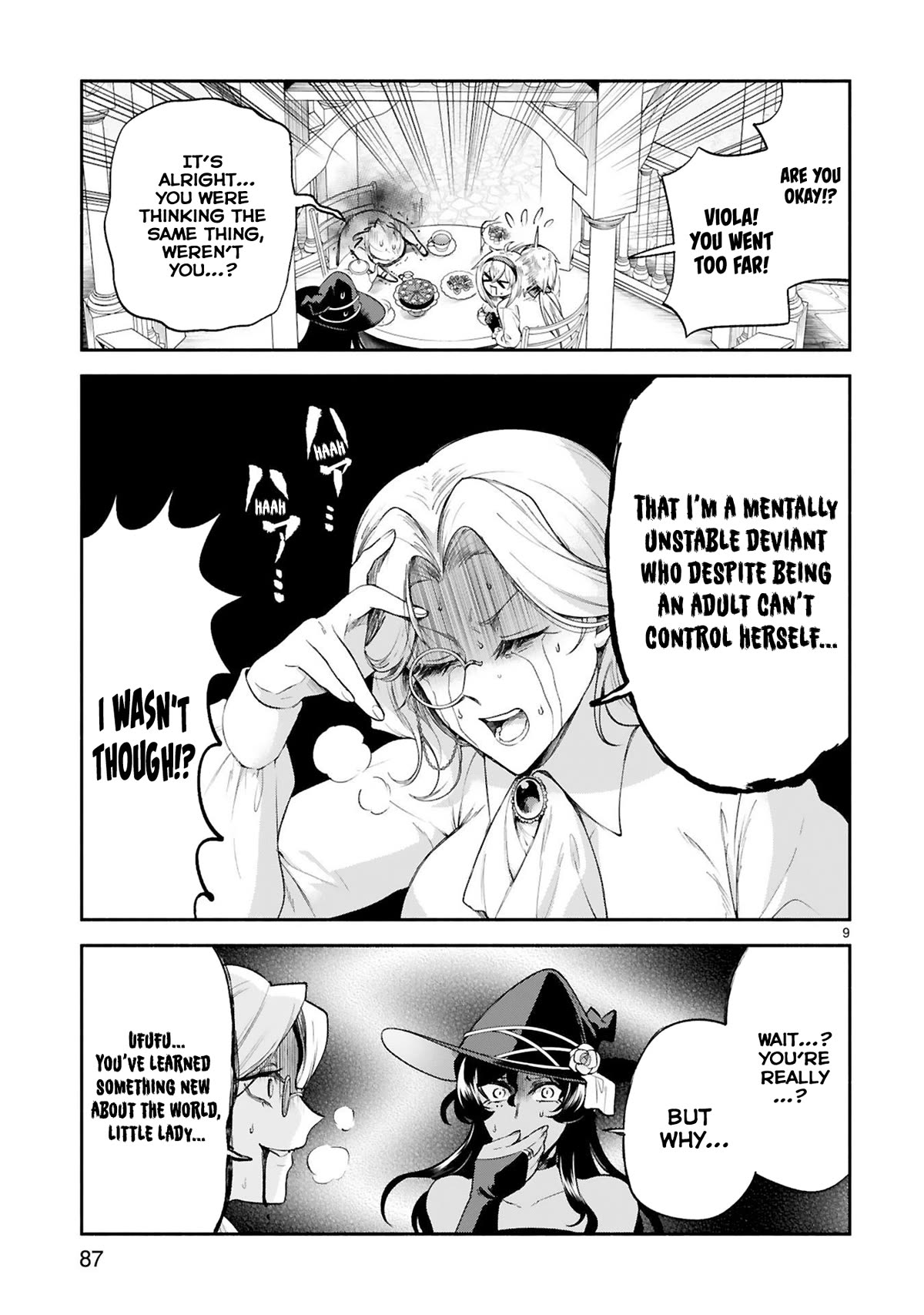 The Family Circumstances of the Unreliable Witch Chapter 32 page 9 - Chapter 32