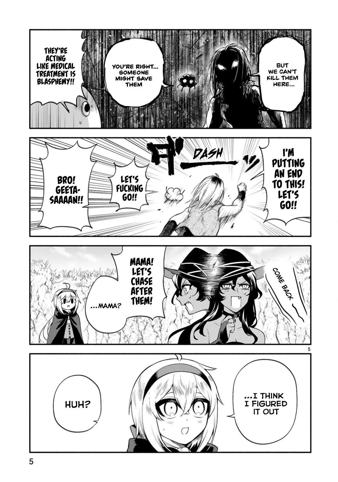The Family Circumstances of the Unreliable Witch Chapter 34 page 5 - Chapter 34