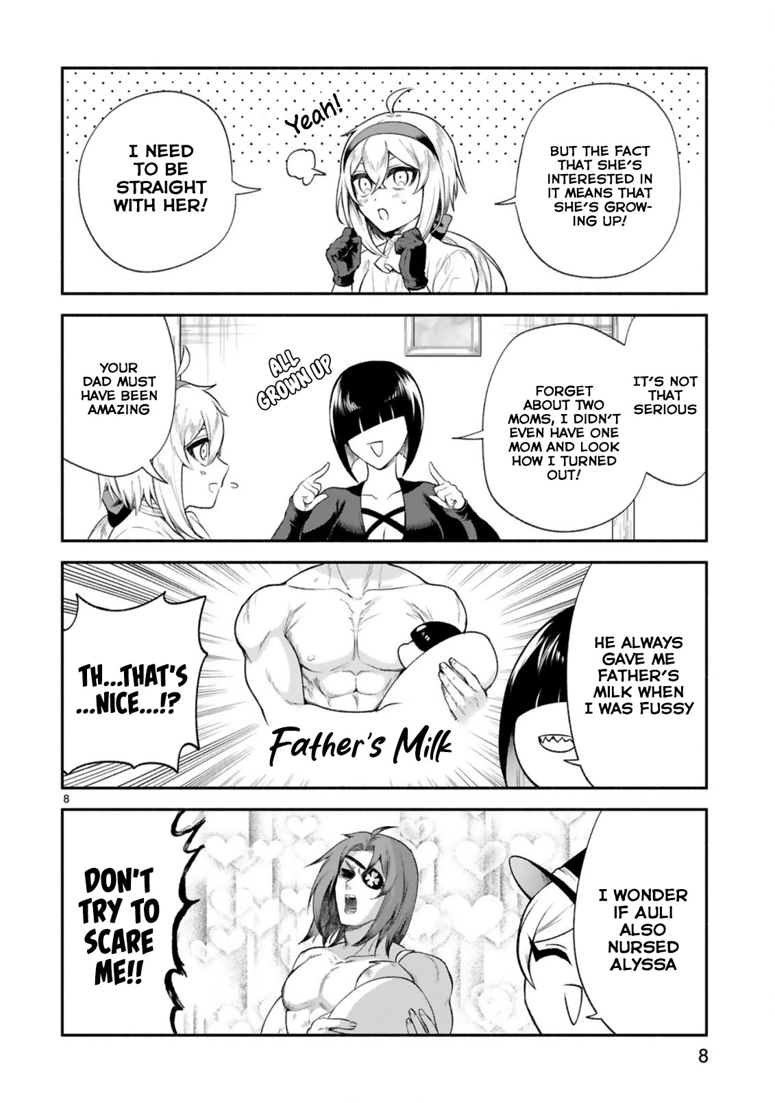 The Family Circumstances of the Unreliable Witch Chapter 35 page 8 - Chapter 35