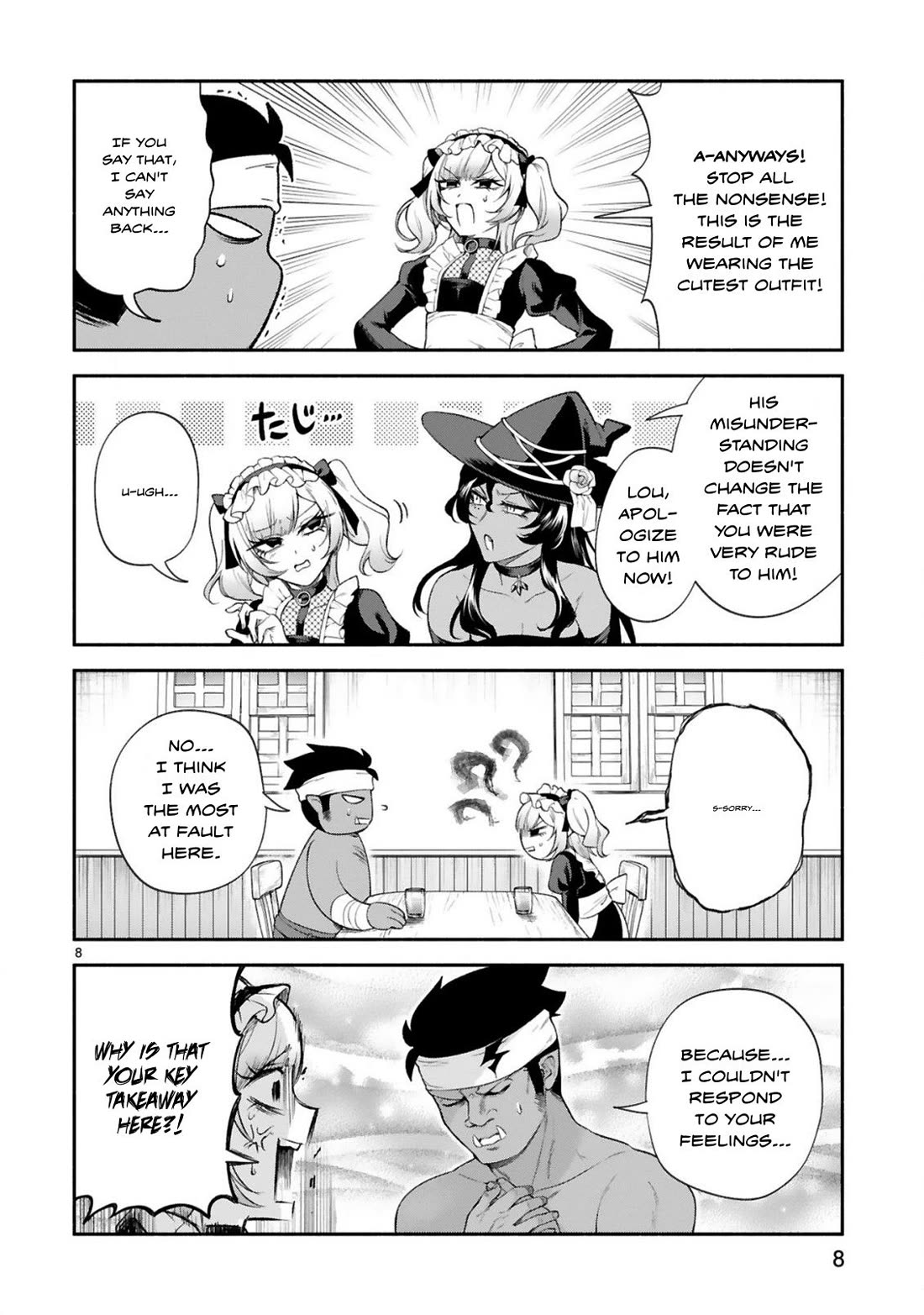 The Family Circumstances of the Unreliable Witch Chapter 37 page 8 - Chapter 37