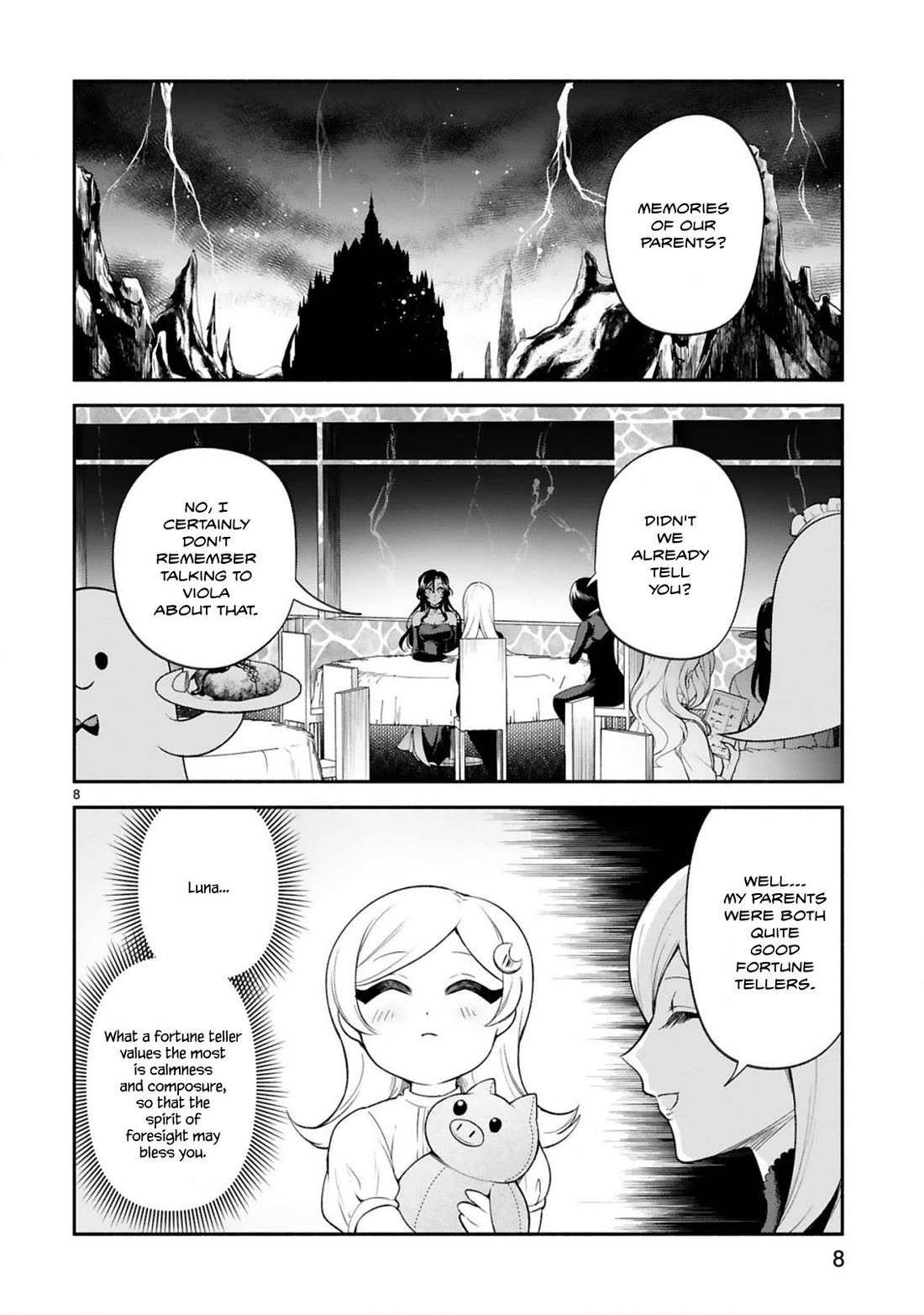The Family Circumstances of the Unreliable Witch Chapter 40 page 8 - Chapter 40
