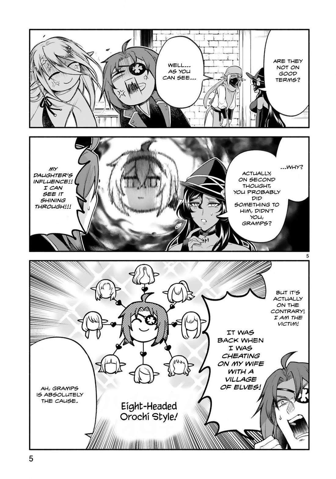 The Family Circumstances of the Unreliable Witch Chapter 43 page 5 - Chapter 43