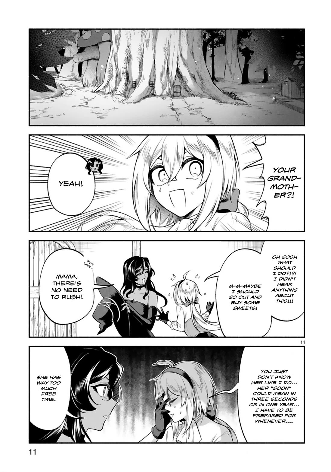 The Family Circumstances of the Unreliable Witch Chapter 44 page 11 - Chapter 44