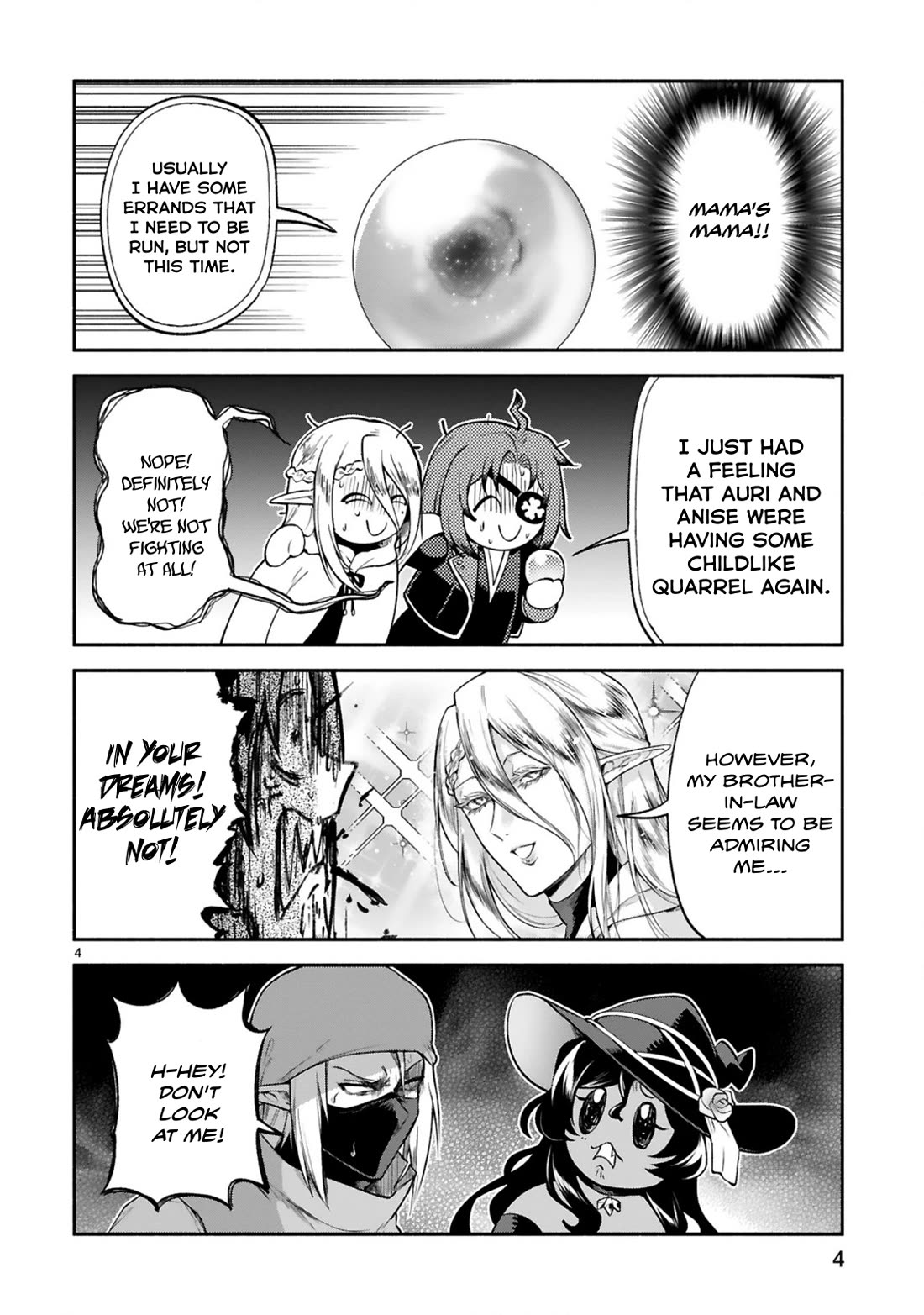 The Family Circumstances of the Unreliable Witch Chapter 44 page 4 - Chapter 44