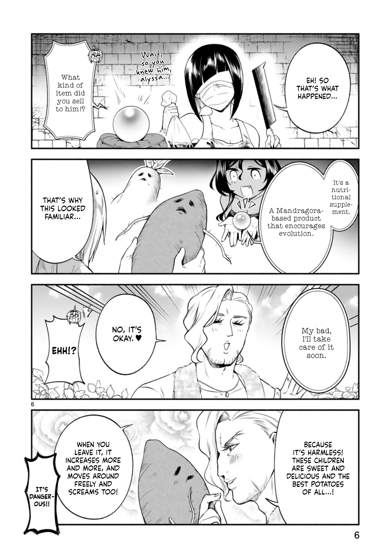 The Family Circumstances of the Unreliable Witch Chapter 9 page 6 - Chapter 9