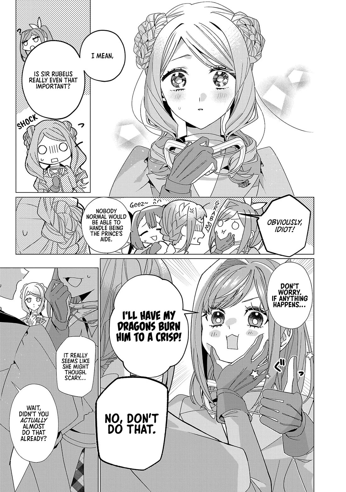 The Fed Up Office Lady Wants to Serve the Villainess Chapter 23 page 13 - Chapter 23