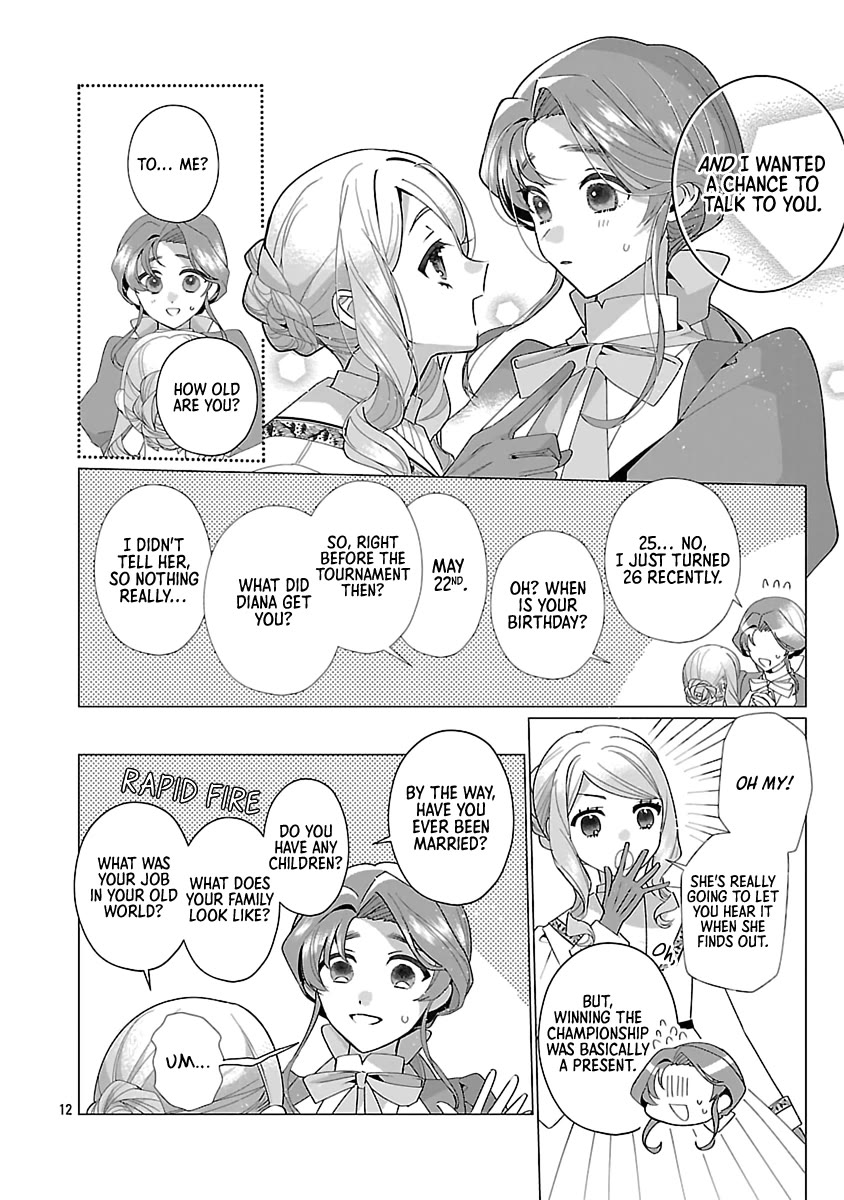 The Fed Up Office Lady Wants to Serve the Villainess Chapter 28 page 12 - Chapter 28