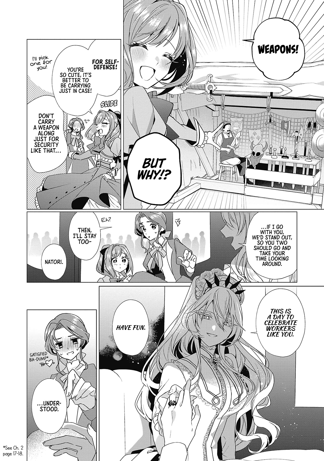 The Fed Up Office Lady Wants to Serve the Villainess Chapter 4 page 6 - Chapter 4
