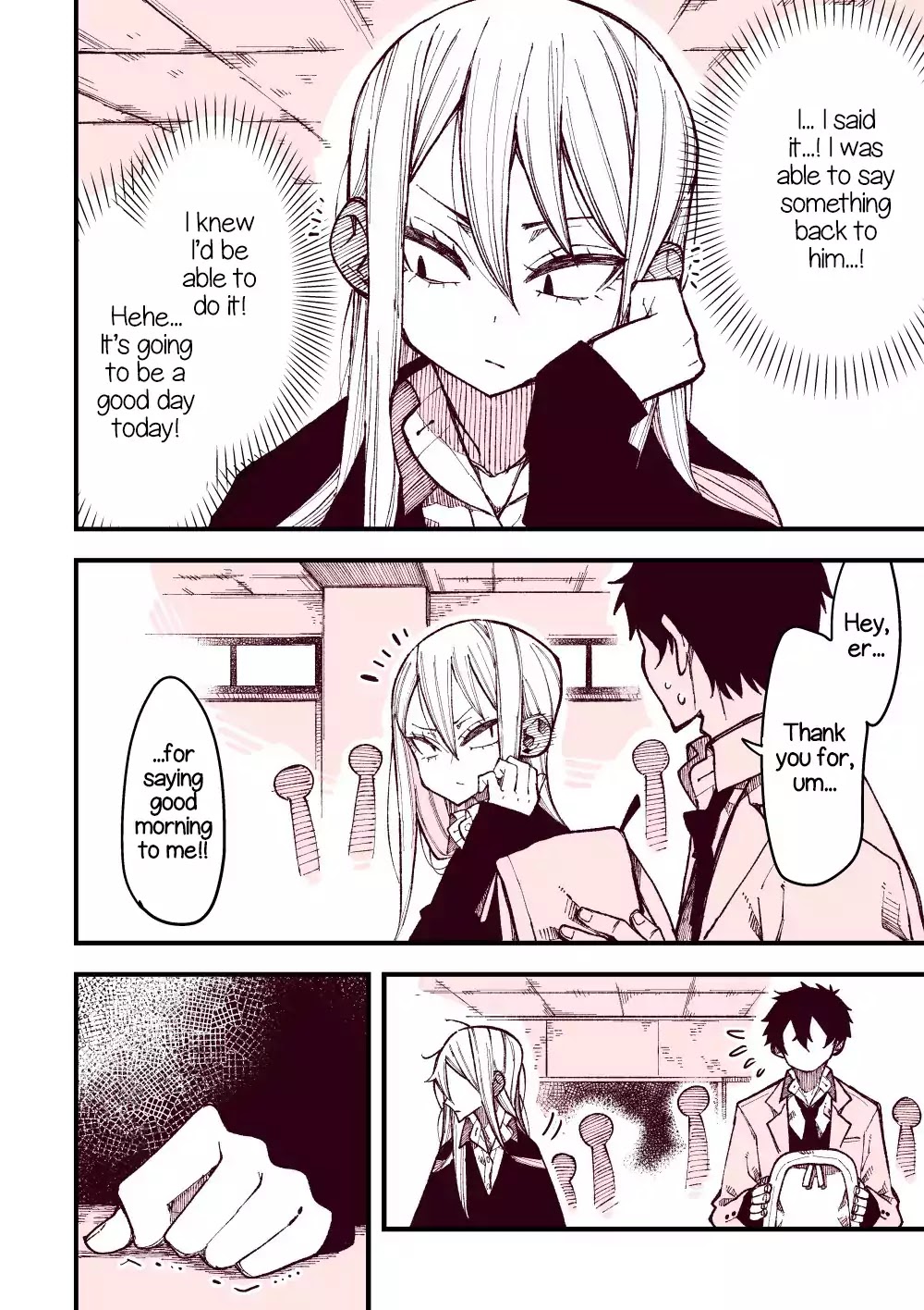 The Feelings of a Girl with Sanpaku Eyes Chapter 1 page 2 - Chapter 1: From the beginning