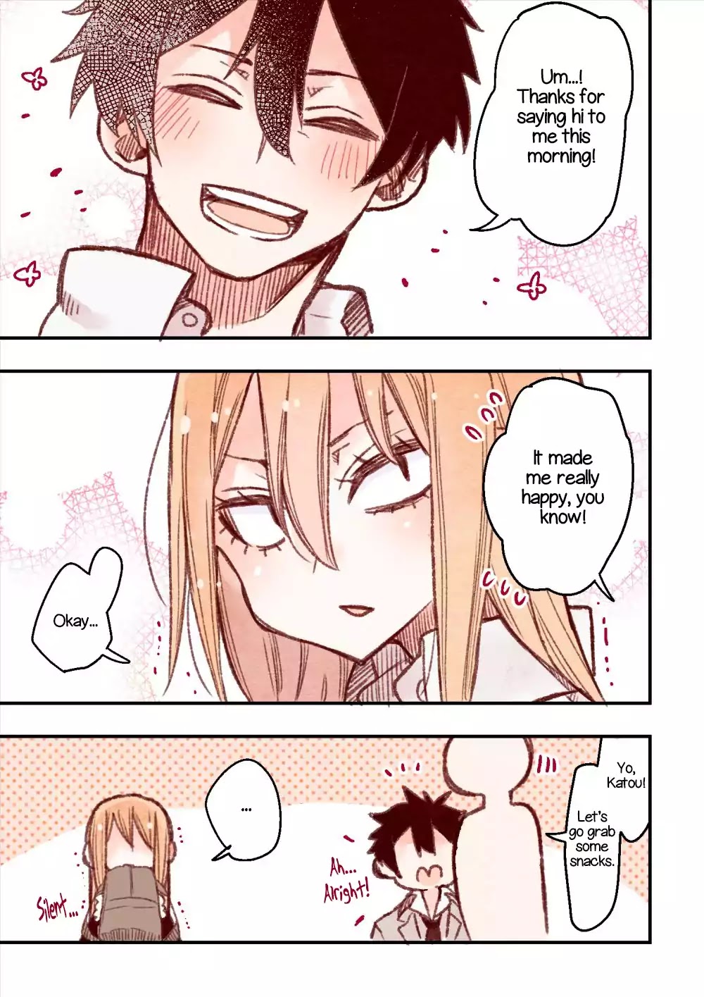 The Feelings of a Girl with Sanpaku Eyes Chapter 2 page 7 - Chapter 2: The struggle to say hello