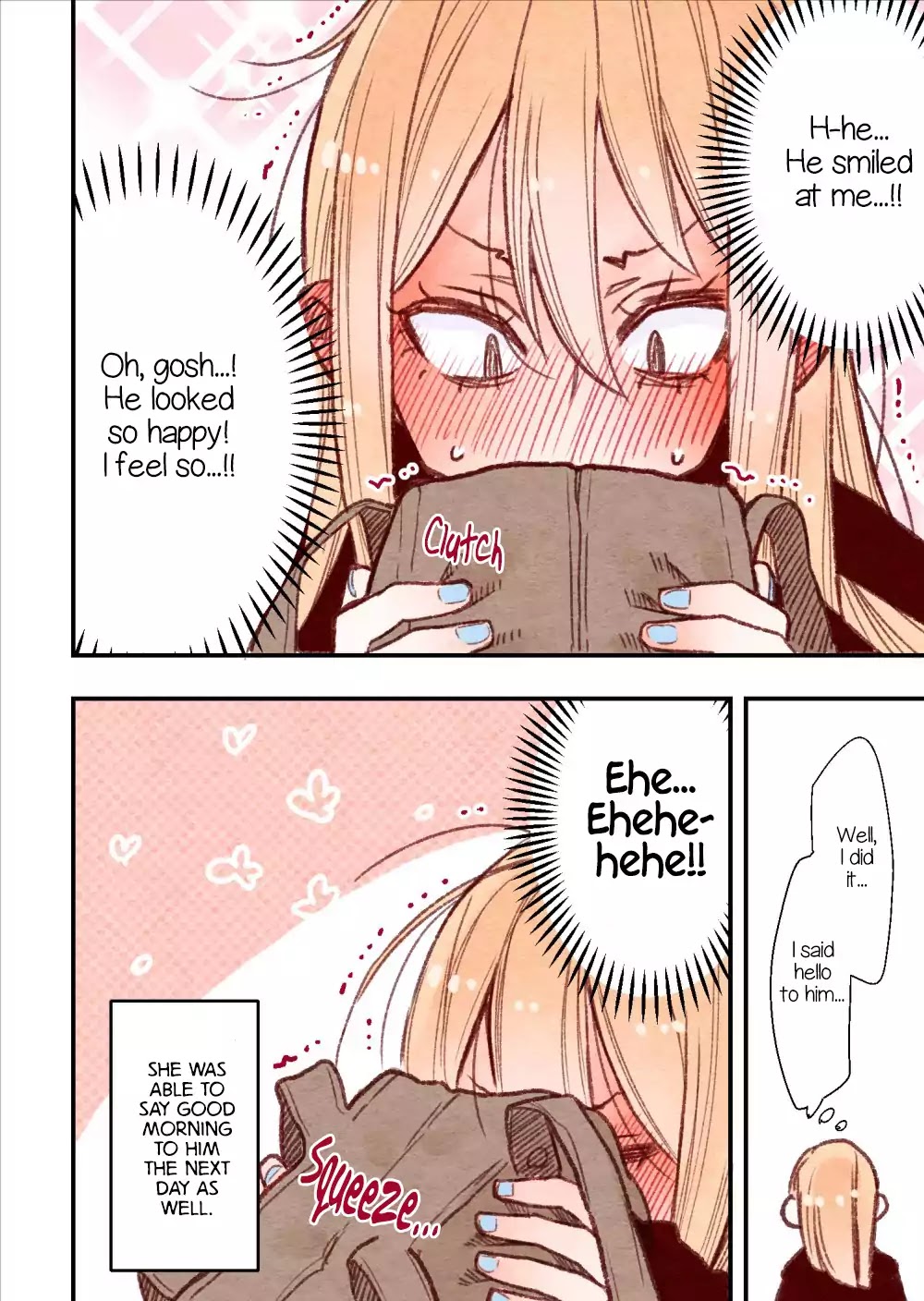 The Feelings of a Girl with Sanpaku Eyes Chapter 2 page 8 - Chapter 2: The struggle to say hello