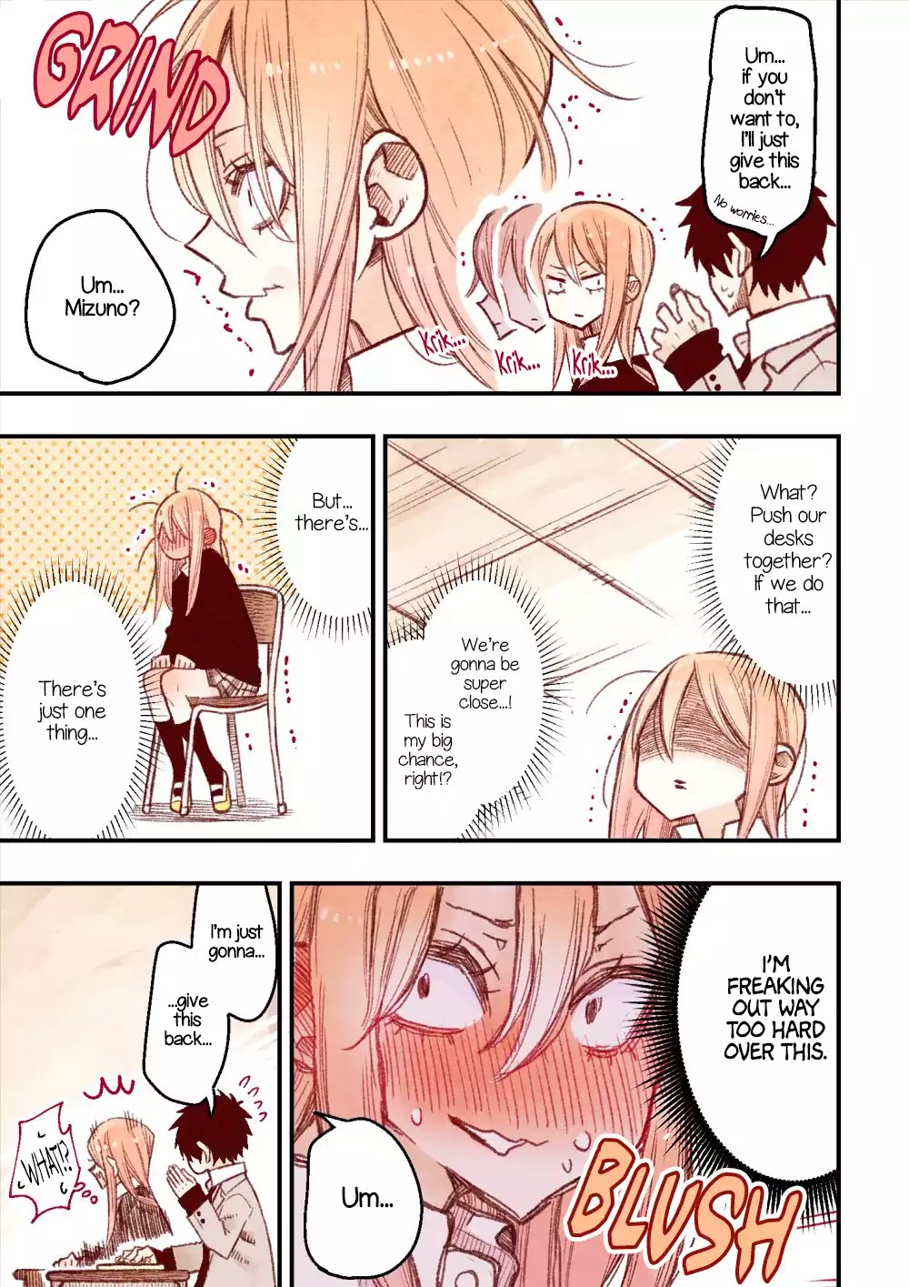 The Feelings of a Girl with Sanpaku Eyes Chapter 3 page 5 - Chapter 3: The Textbook