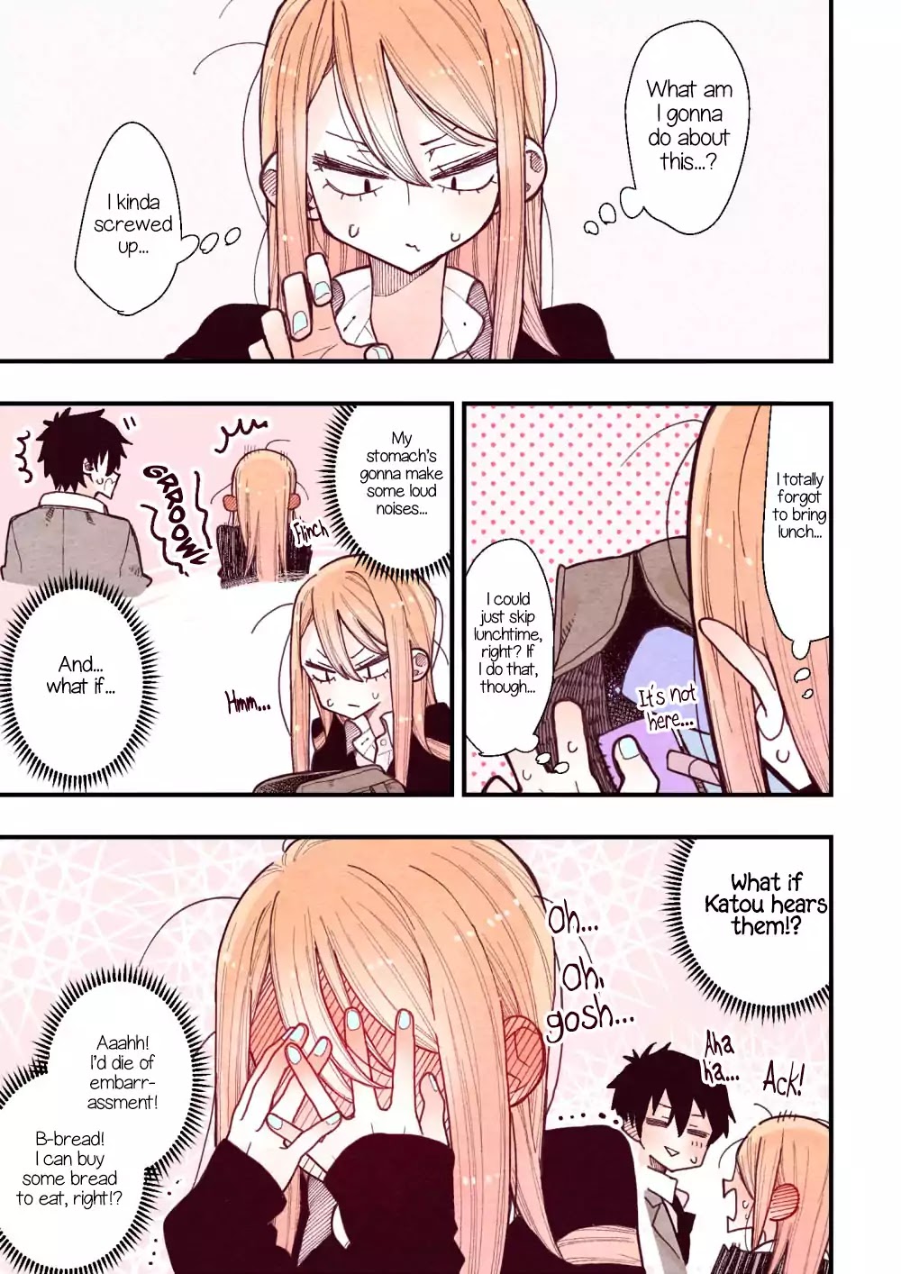 The Feelings of a Girl with Sanpaku Eyes Chapter 4 page 1 - Chapter 4: The Lunchbox