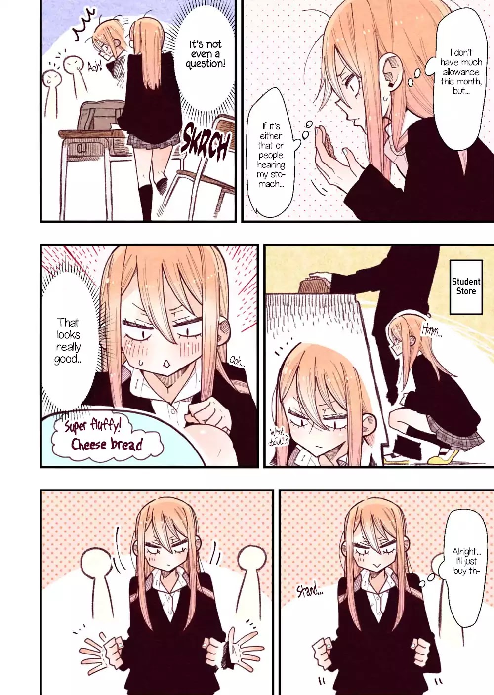 The Feelings of a Girl with Sanpaku Eyes Chapter 4 page 2 - Chapter 4: The Lunchbox