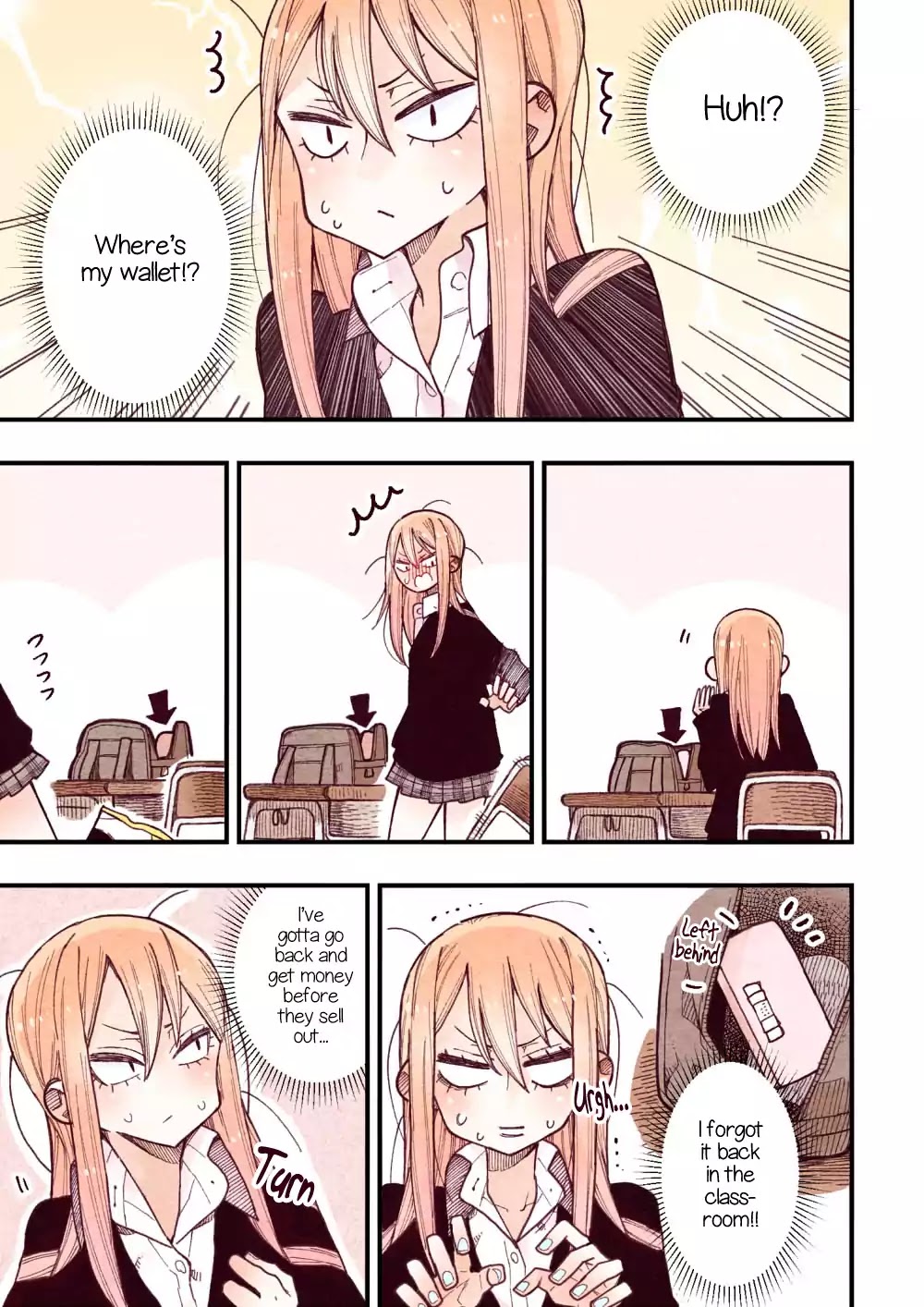 The Feelings of a Girl with Sanpaku Eyes Chapter 4 page 3 - Chapter 4: The Lunchbox