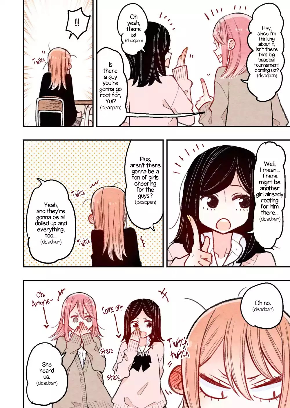 The Feelings of a Girl with Sanpaku Eyes Chapter 6 page 4 - Chapter 6: The Big Game