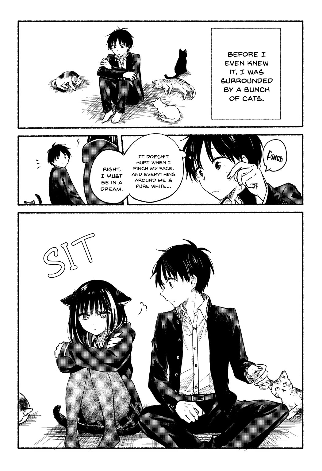 The Feline Neighbor and the Unversed-in-Love Chapter 12.1 page 1 - Chapter 12.1: Twitter Extra