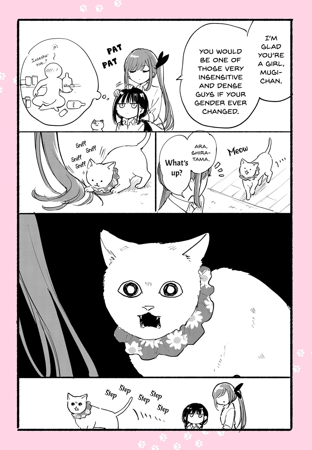The Feline Neighbor and the Unversed-in-Love Chapter 12.4 page 12 - Chapter 12.4: Twitter Extras 4 - 6