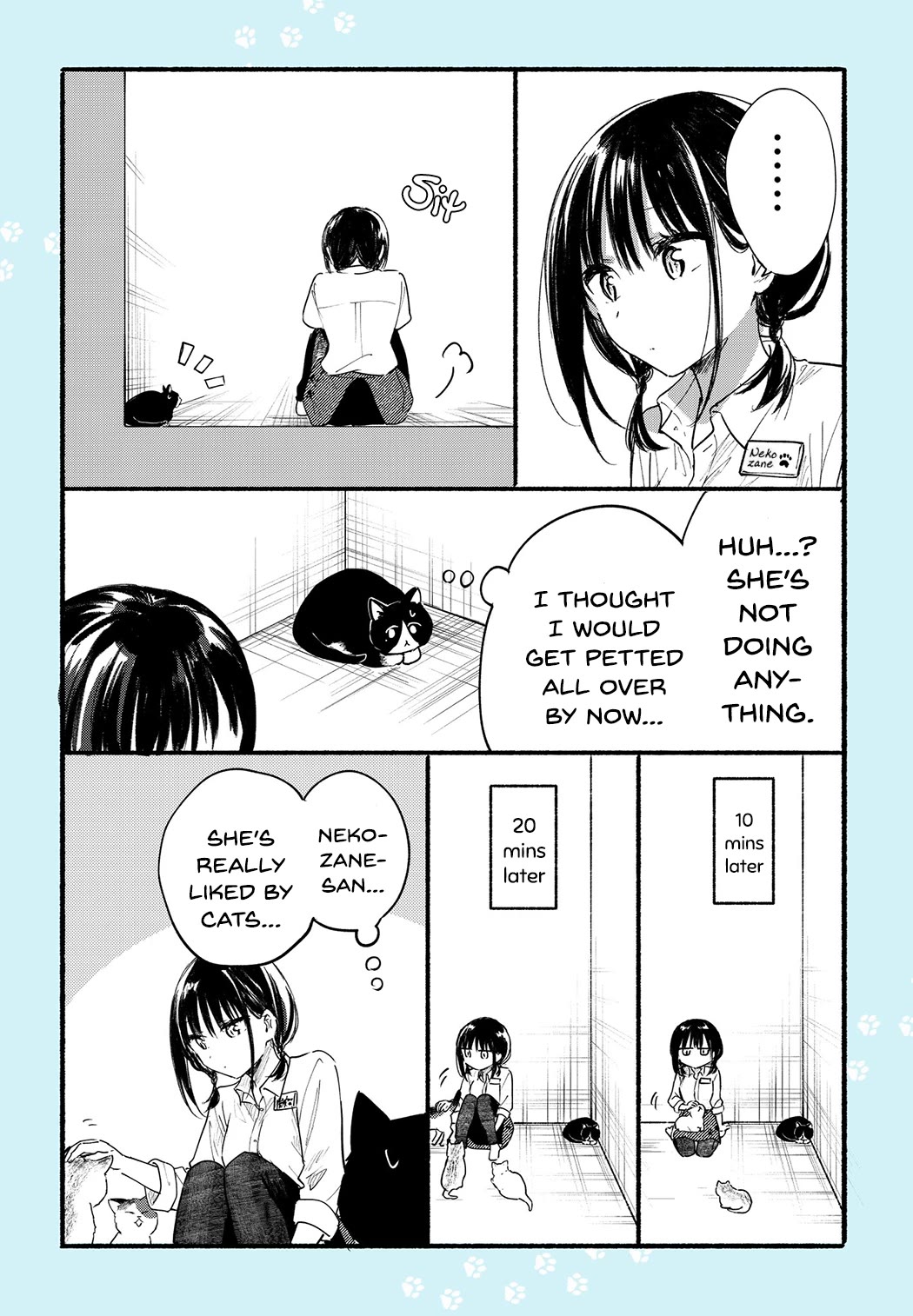 The Feline Neighbor and the Unversed-in-Love Chapter 12.4 page 16 - Chapter 12.4: Twitter Extras 4 - 6