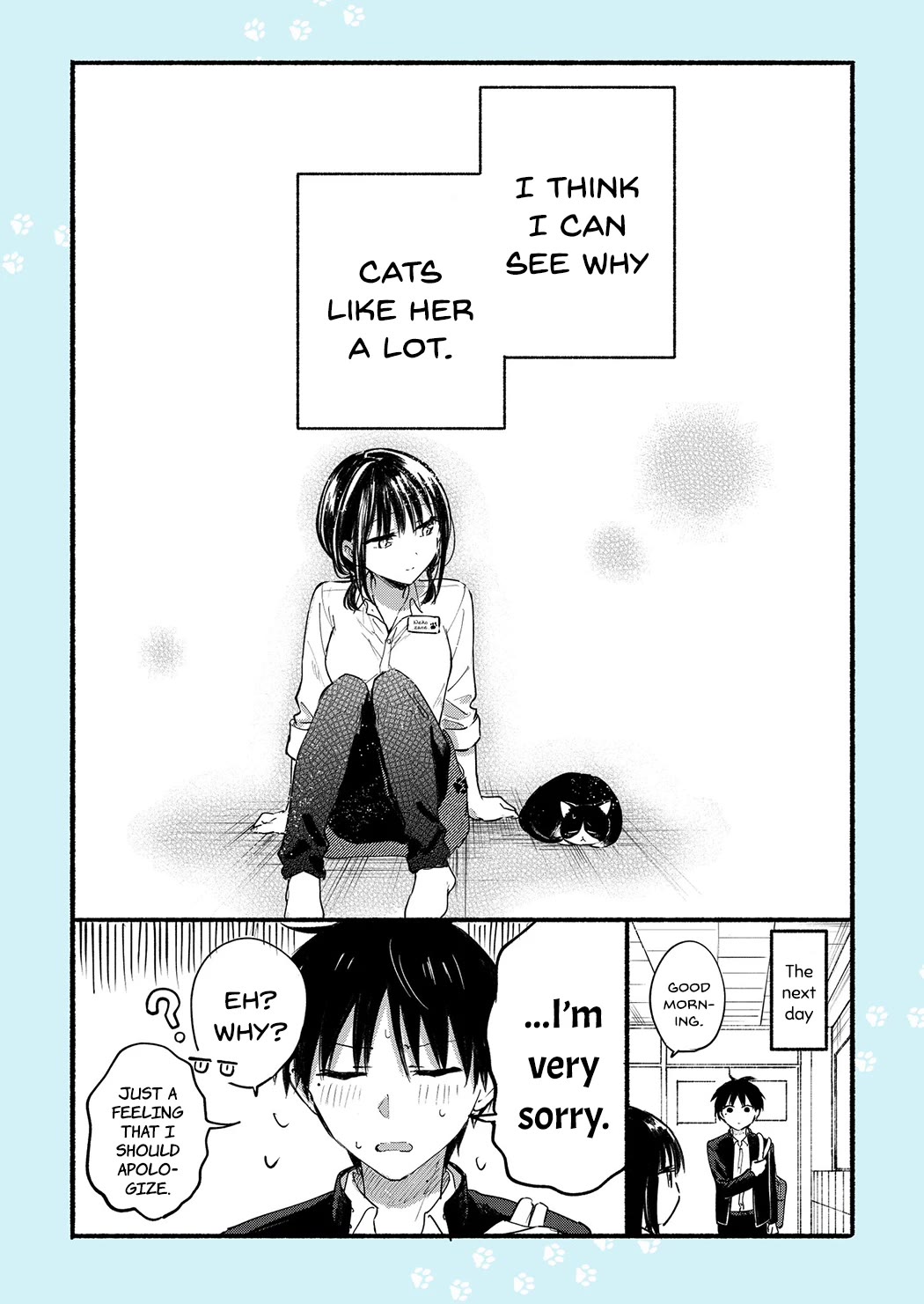 The Feline Neighbor and the Unversed-in-Love Chapter 12.4 page 18 - Chapter 12.4: Twitter Extras 4 - 6