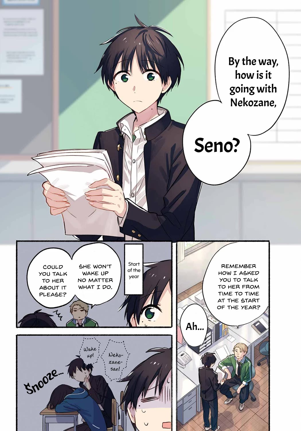 The Feline Neighbor and the Unversed-in-Love Chapter 13 page 4 - Chapter 13