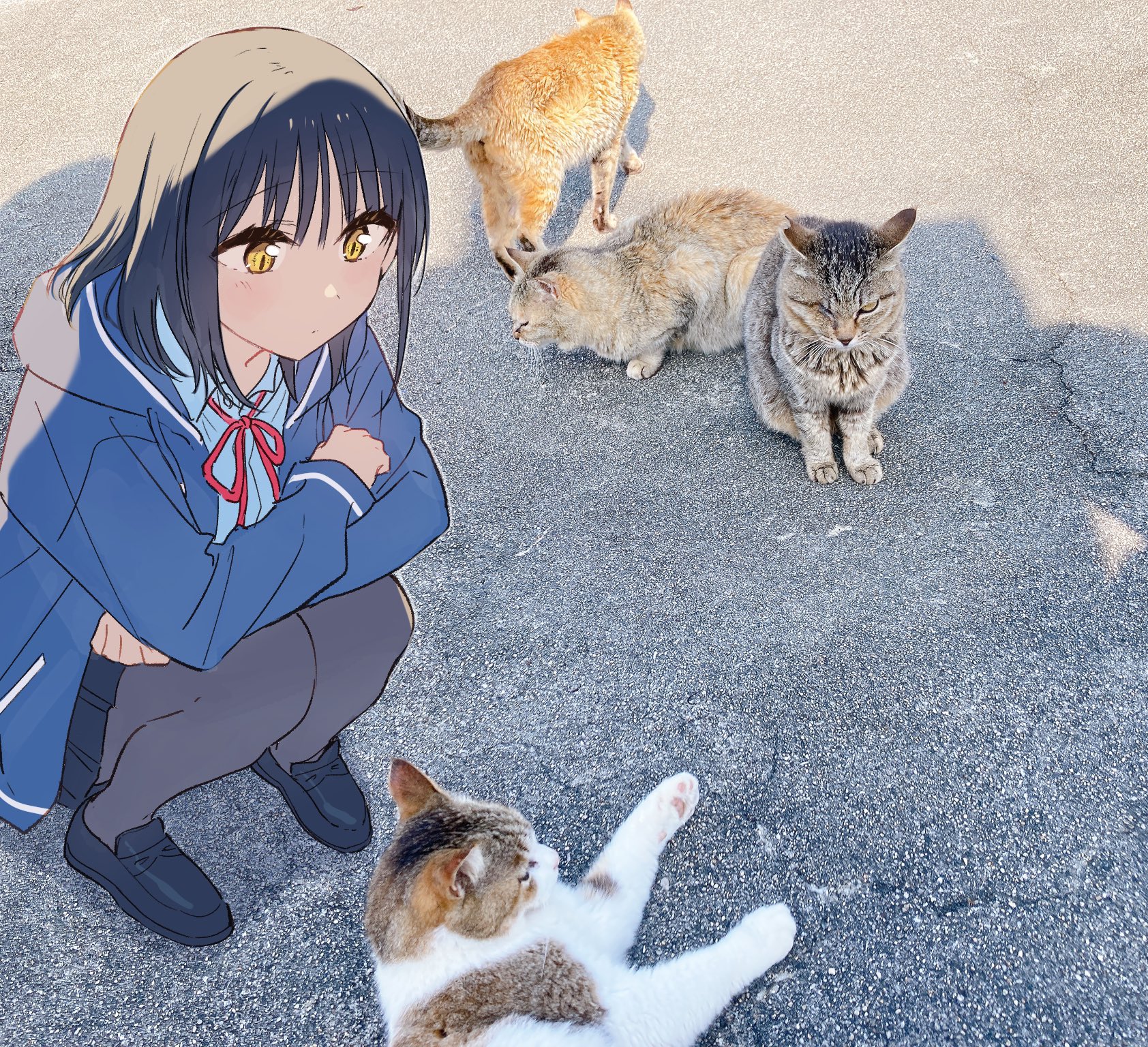 The Feline Neighbor and the Unversed-in-Love Chapter 14.1 page 9 - Chapter 14.1: Twitter Extra 8