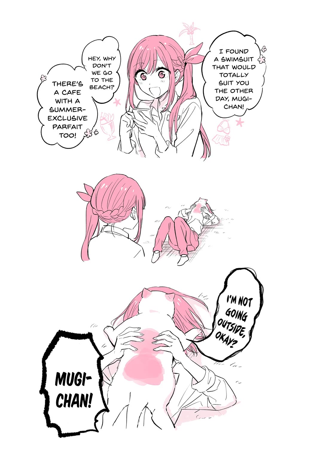 The Feline Neighbor and the Unversed-in-Love Chapter 16.1 page 1 - Chapter 16.1: Twitter Extra 10