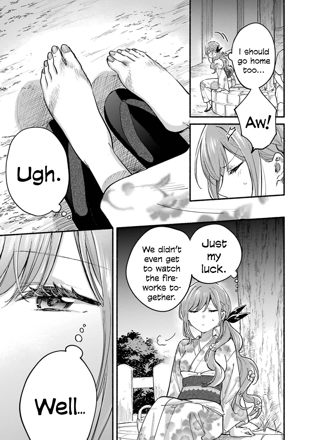The Feline Neighbor and the Unversed-in-Love Chapter 17.5 page 3 - Chapter 17.5: Vol.3 Extras