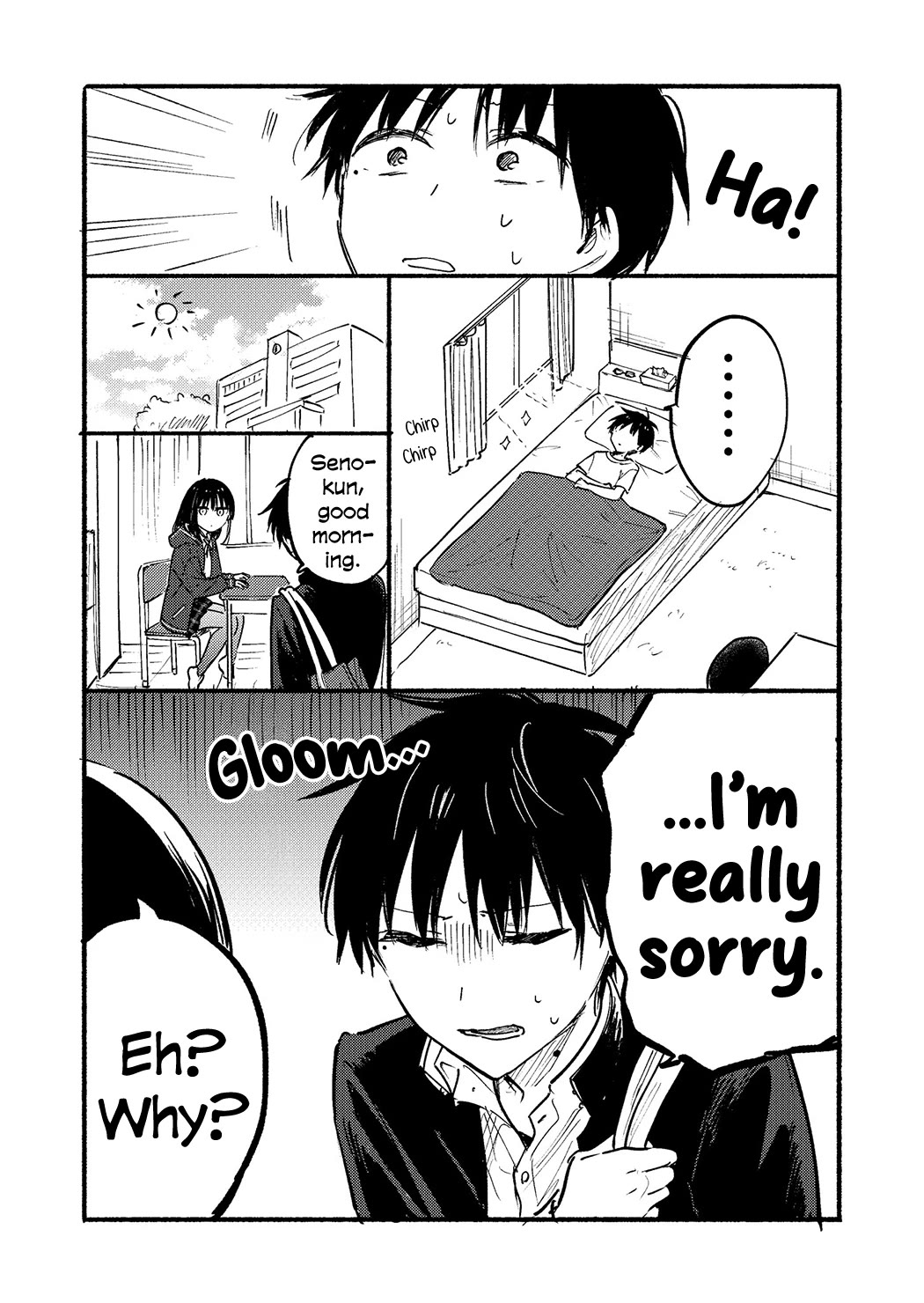 The Feline Neighbor and the Unversed-in-Love Chapter 22.1 page 13 - Chapter 22.1: Twitter Extras 12 - 14
