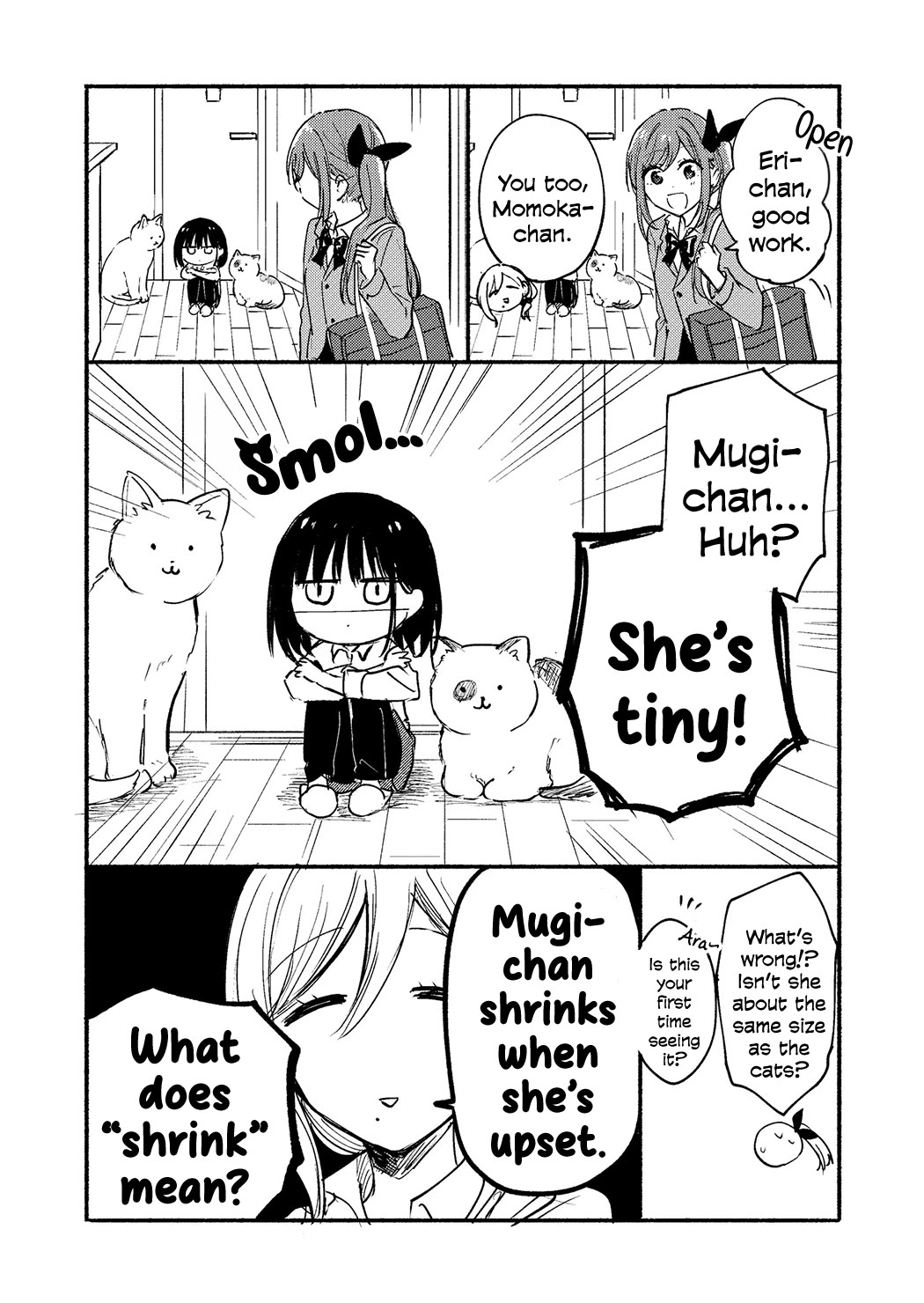 The Feline Neighbor and the Unversed-in-Love Chapter 22.1 page 4 - Chapter 22.1: Twitter Extras 12 - 14