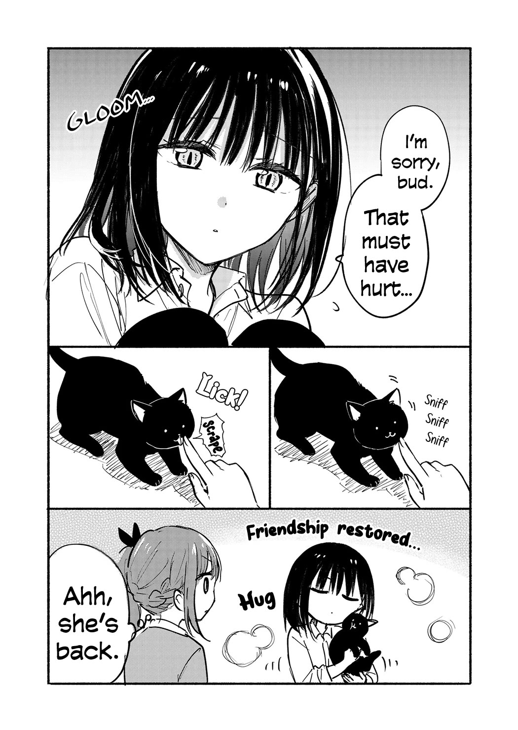 The Feline Neighbor and the Unversed-in-Love Chapter 22.1 page 7 - Chapter 22.1: Twitter Extras 12 - 14