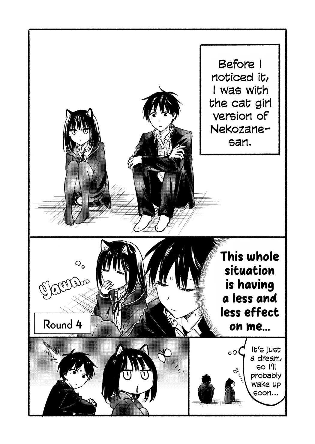 The Feline Neighbor and the Unversed-in-Love Chapter 22.1 page 8 - Chapter 22.1: Twitter Extras 12 - 14