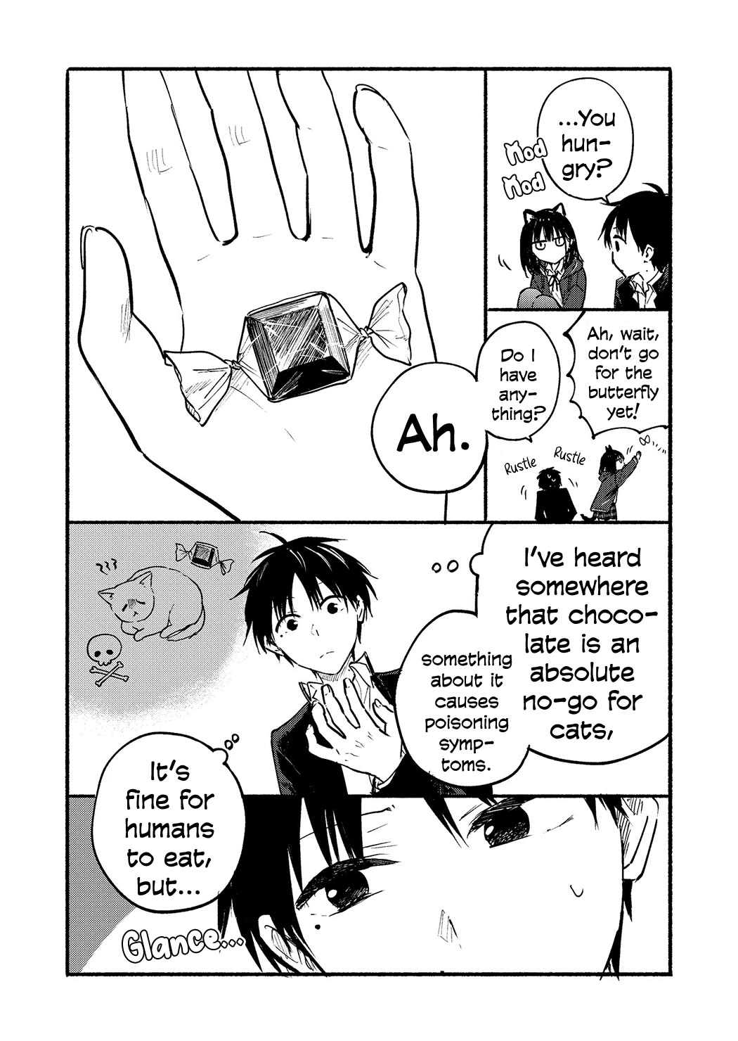 The Feline Neighbor and the Unversed-in-Love Chapter 22.1 page 9 - Chapter 22.1: Twitter Extras 12 - 14