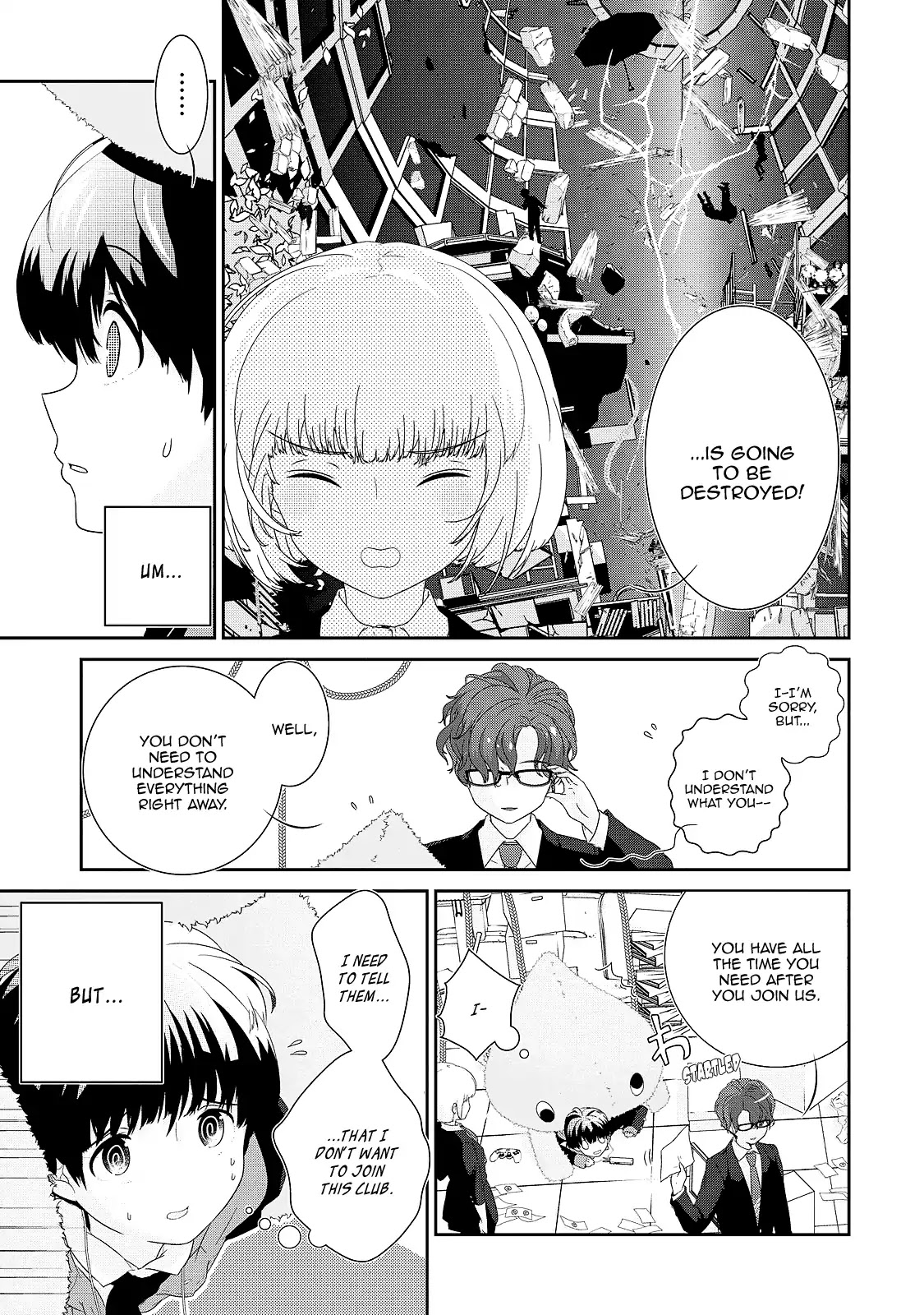 The Female God of Babel: KAMISAMA Club in Tower of Babel Chapter 1 page 32 - Chapter 1: Welcome to [The Lesser Tower of Clubs]