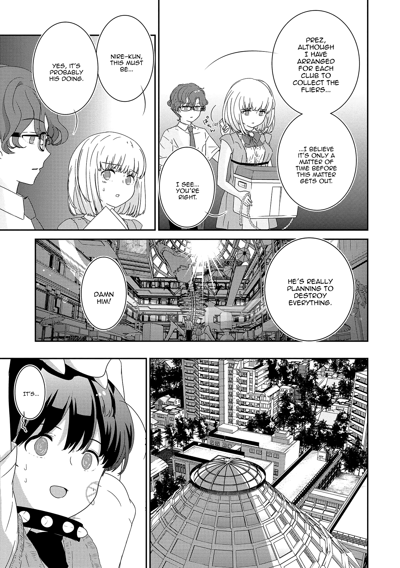 The Female God of Babel: KAMISAMA Club in Tower of Babel Chapter 10 page 10 - Chapter 10: The Festival Is Over (Front)