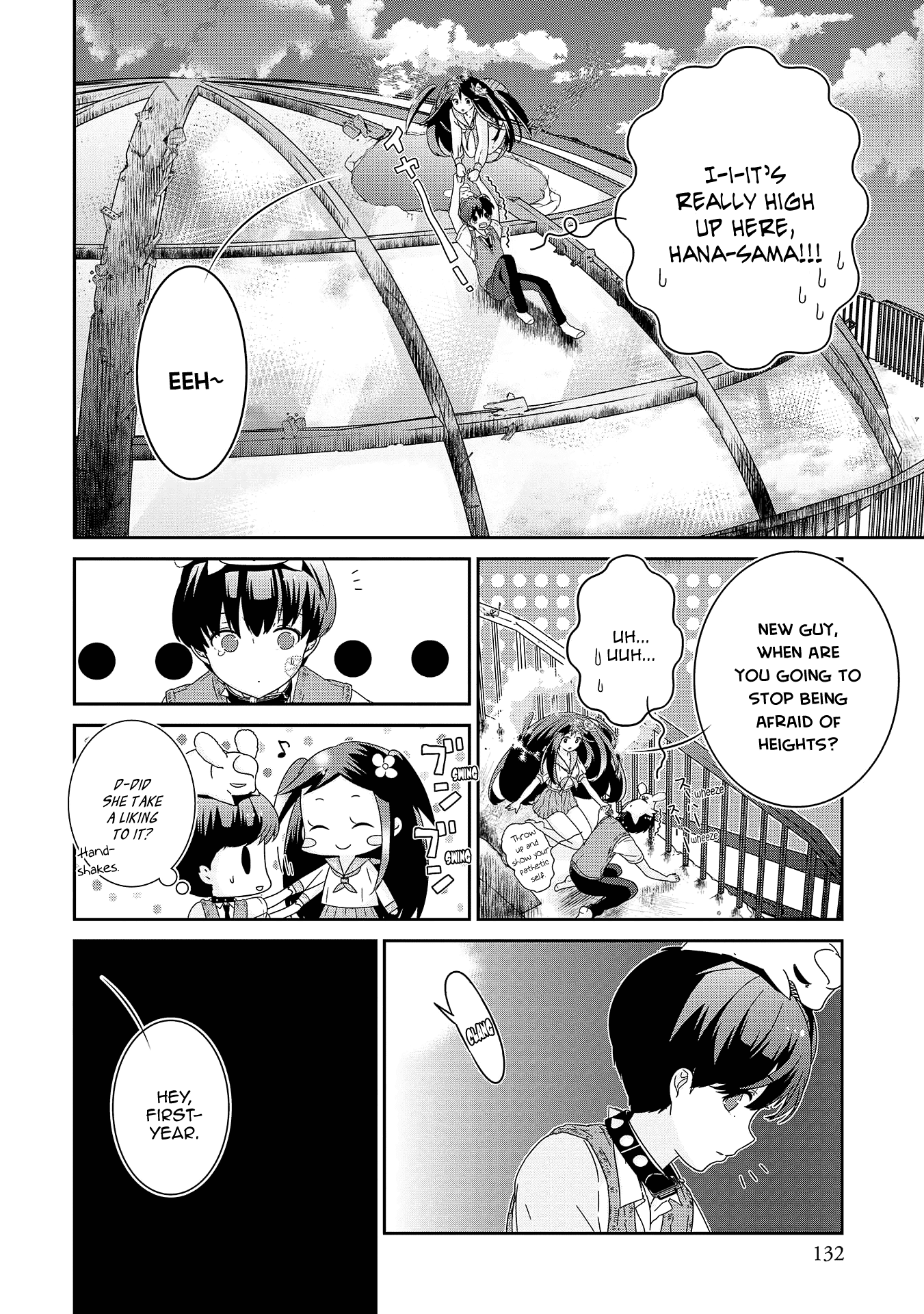 The Female God of Babel: KAMISAMA Club in Tower of Babel Chapter 10 page 11 - Chapter 10: The Festival Is Over (Front)