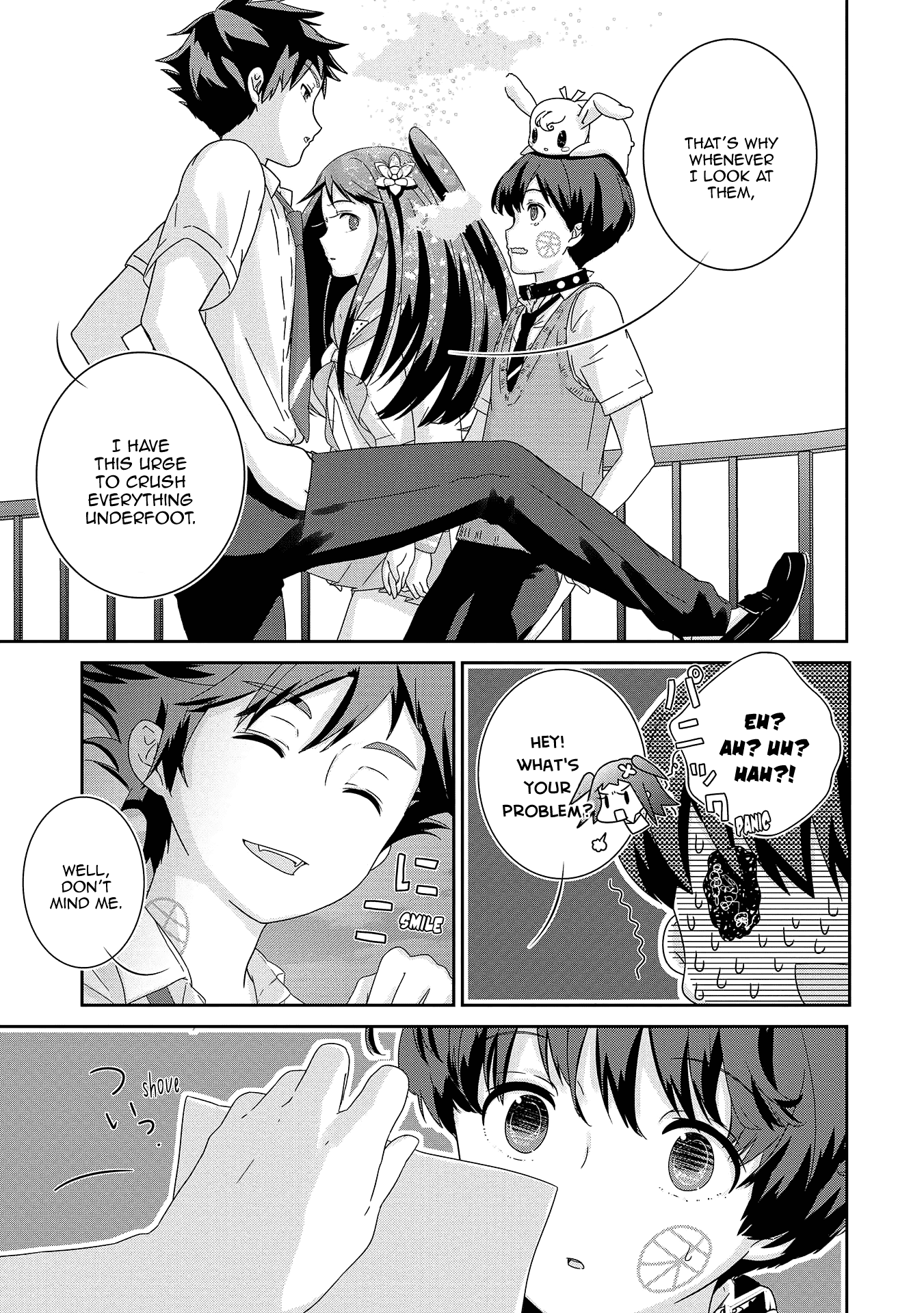 The Female God of Babel: KAMISAMA Club in Tower of Babel Chapter 10 page 16 - Chapter 10: The Festival Is Over (Front)