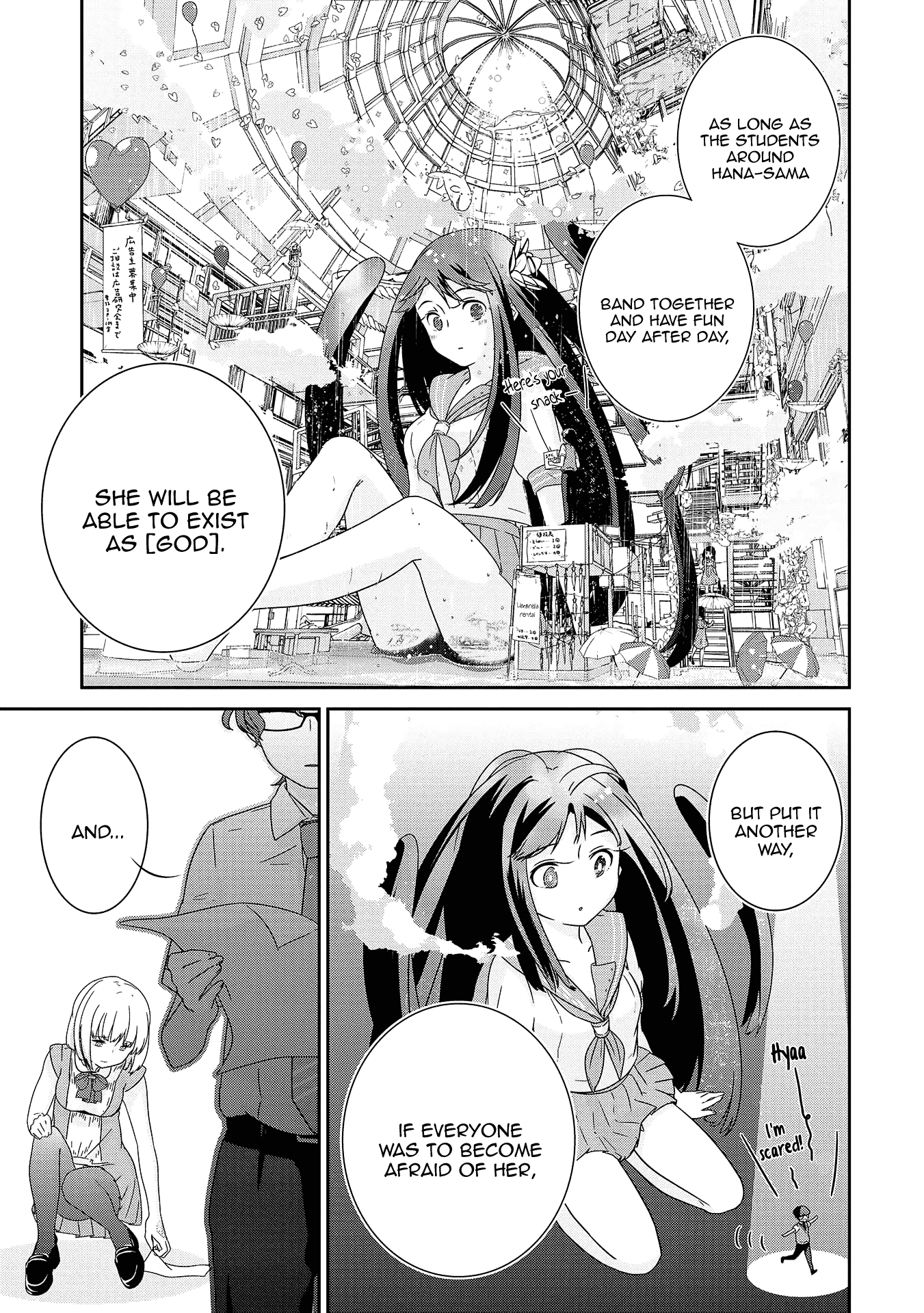 The Female God of Babel: KAMISAMA Club in Tower of Babel Chapter 10 page 26 - Chapter 10: The Festival Is Over (Front)
